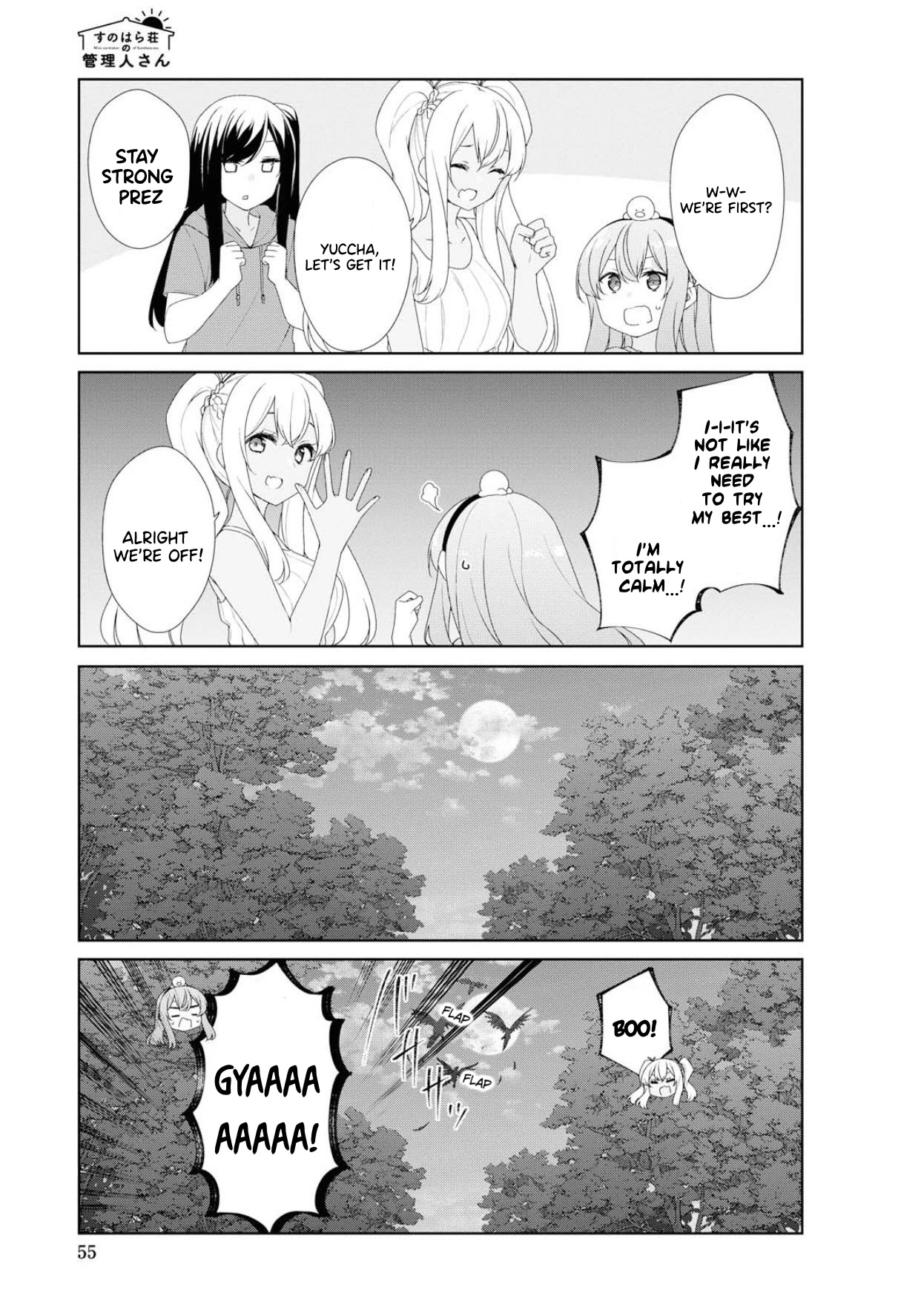 Sunoharasou no Kanrinin-san Chapter 64 page 6 - Chapter 64