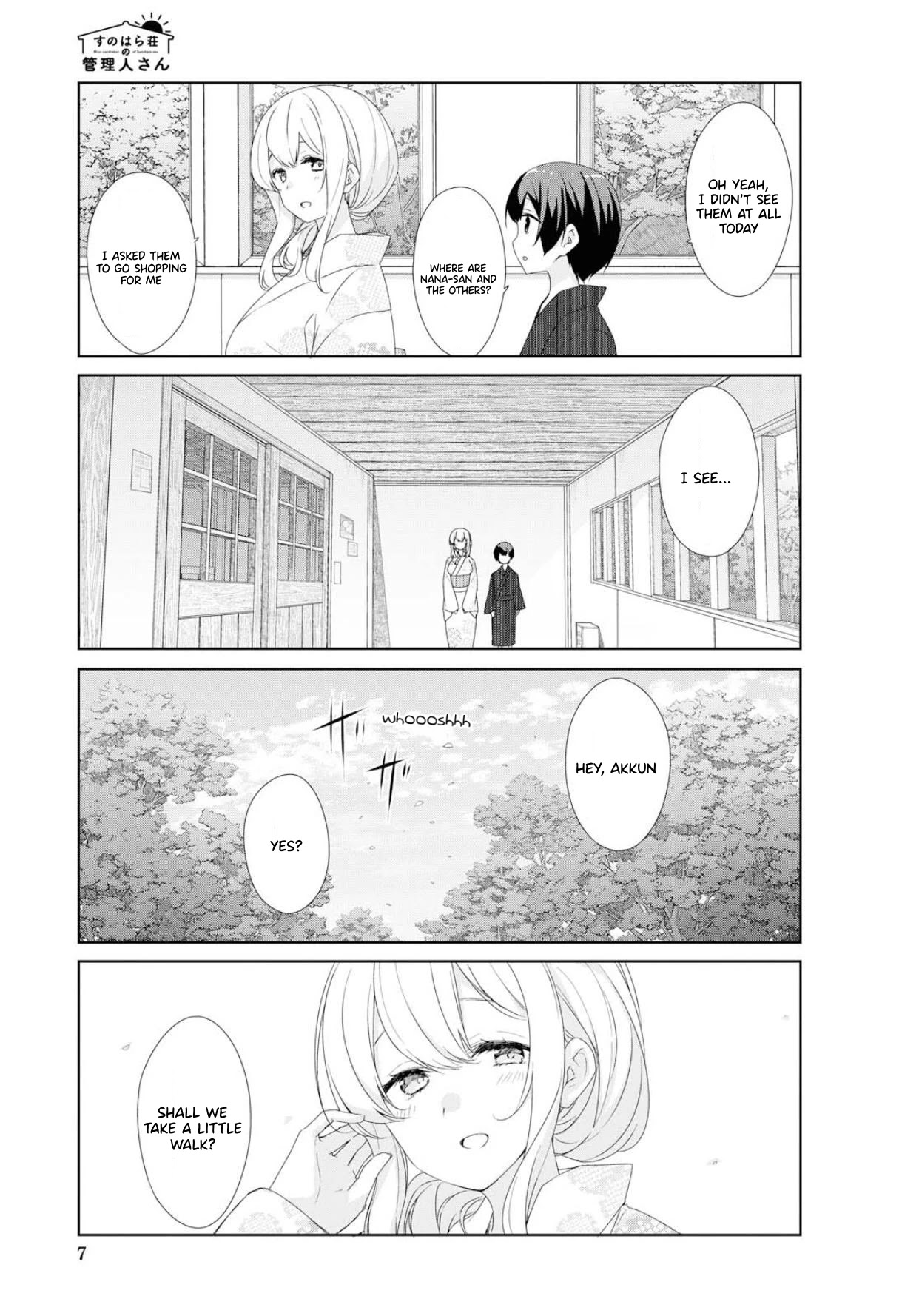 Sunoharasou no Kanrinin-san Chapter 65 page 4 - Chapter 65