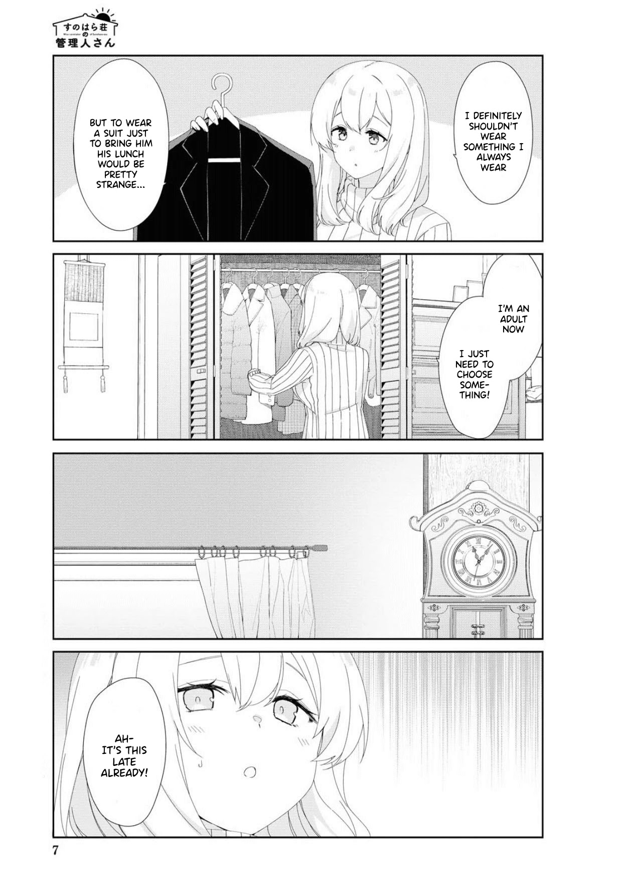 Sunoharasou no Kanrinin-san Chapter 70 page 4 - Chapter 70