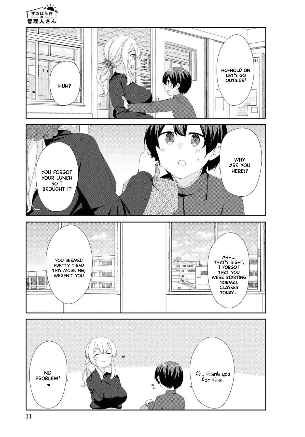 Sunoharasou no Kanrinin-san Chapter 70 page 8 - Chapter 70