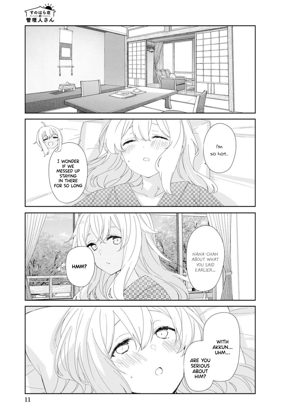 Sunoharasou no Kanrinin-san Chapter 72 page 8 - Chapter 72