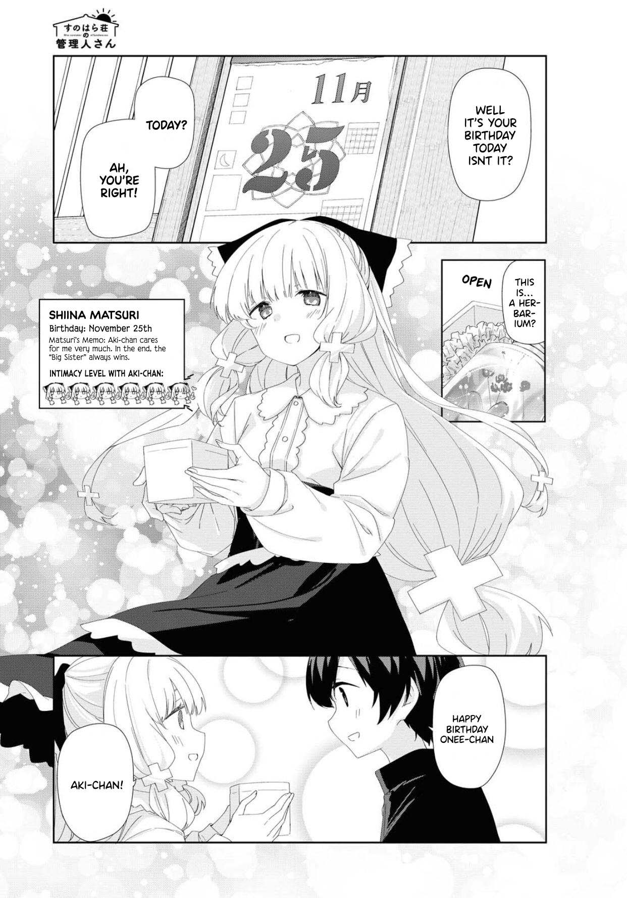 Sunoharasou no Kanrinin-san Chapter 73 page 13 - Chapter 73