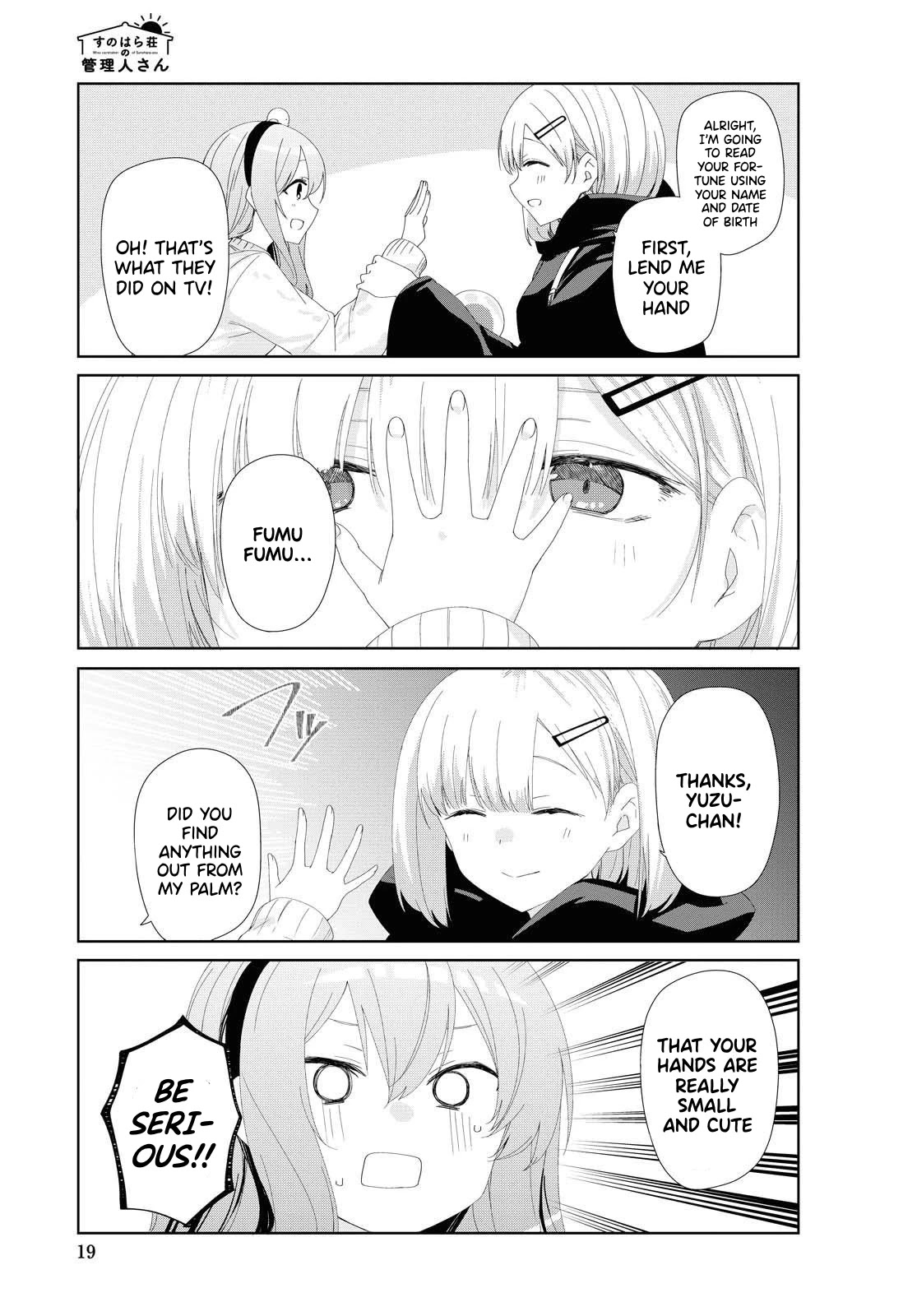 Sunoharasou no Kanrinin-san Chapter 75 page 4 - Chapter 75