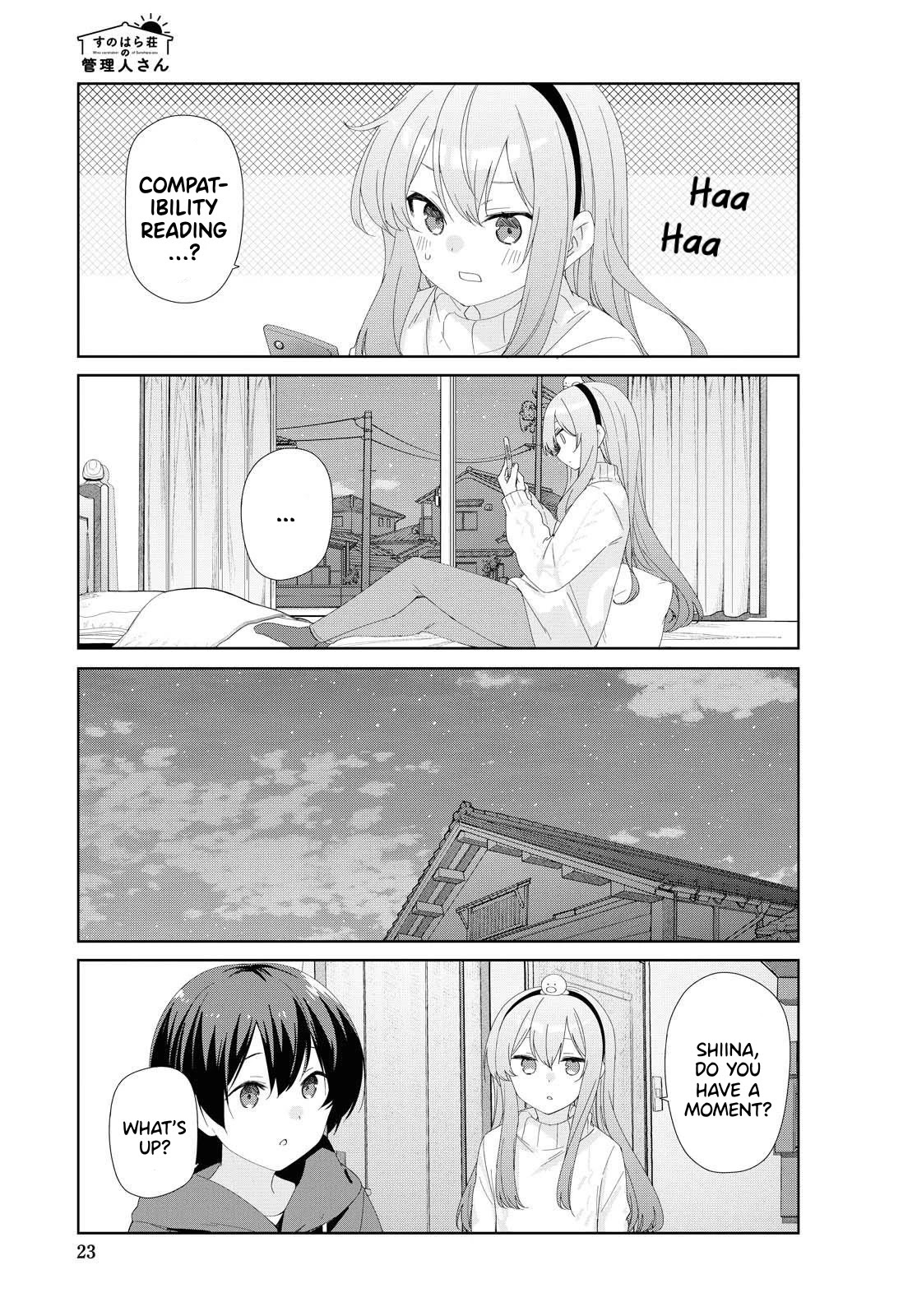 Sunoharasou no Kanrinin-san Chapter 75 page 8 - Chapter 75