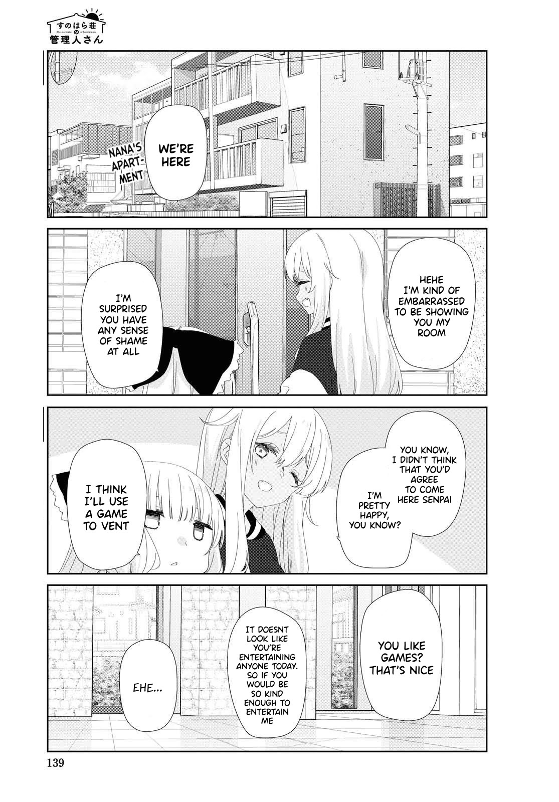 Sunoharasou no Kanrinin-san Chapter 77 page 4 - Chapter 77