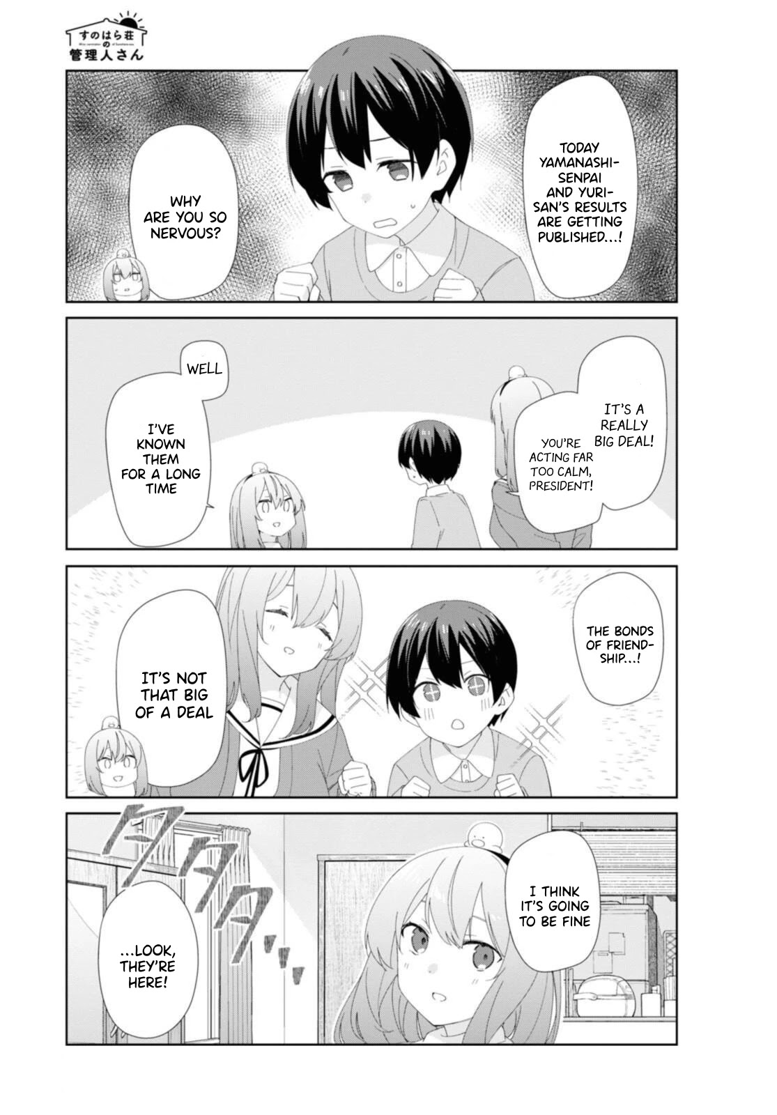 Sunoharasou no Kanrinin-san Chapter 82 page 12 - Chapter 82