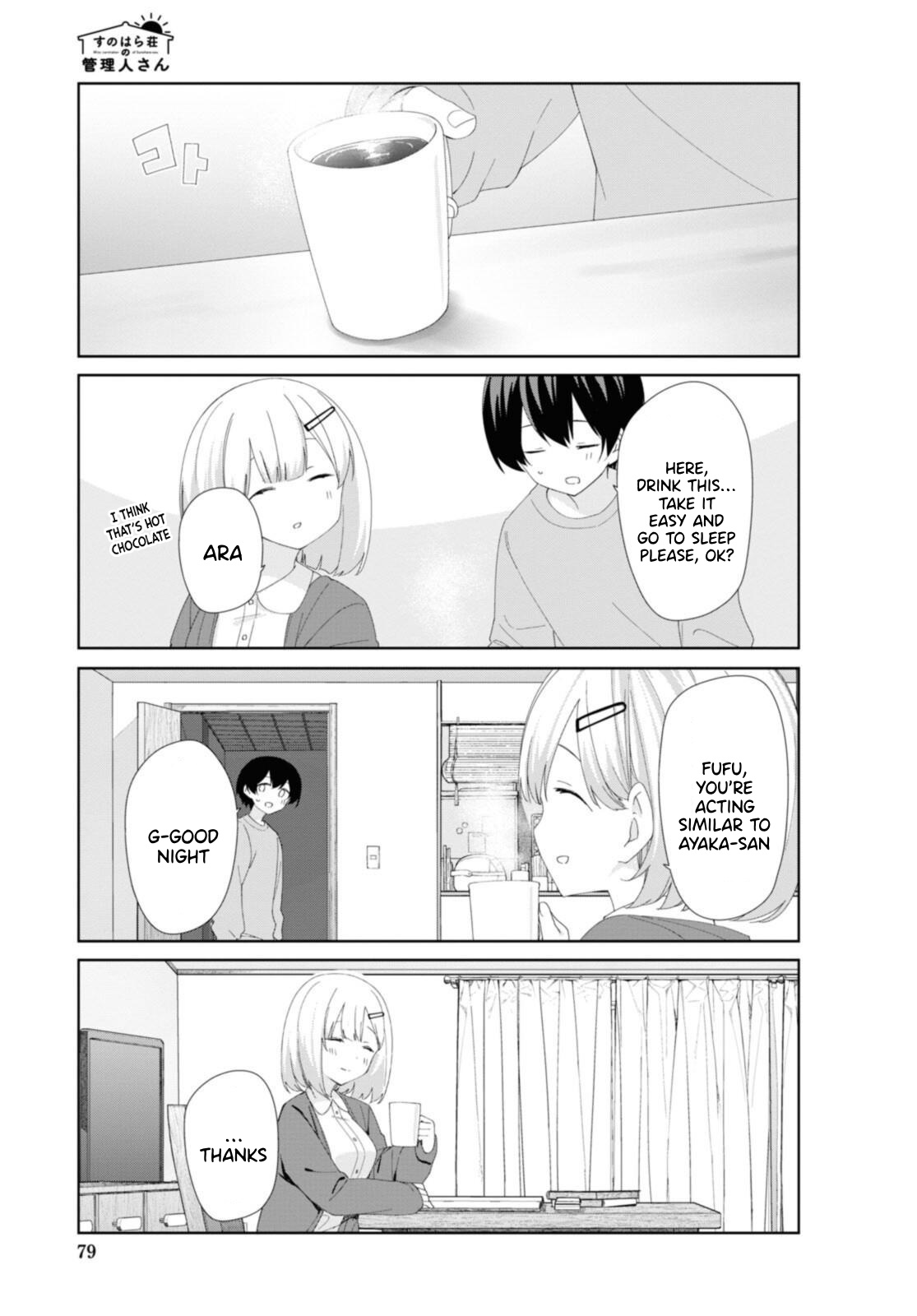 Sunoharasou no Kanrinin-san Chapter 82 page 8 - Chapter 82