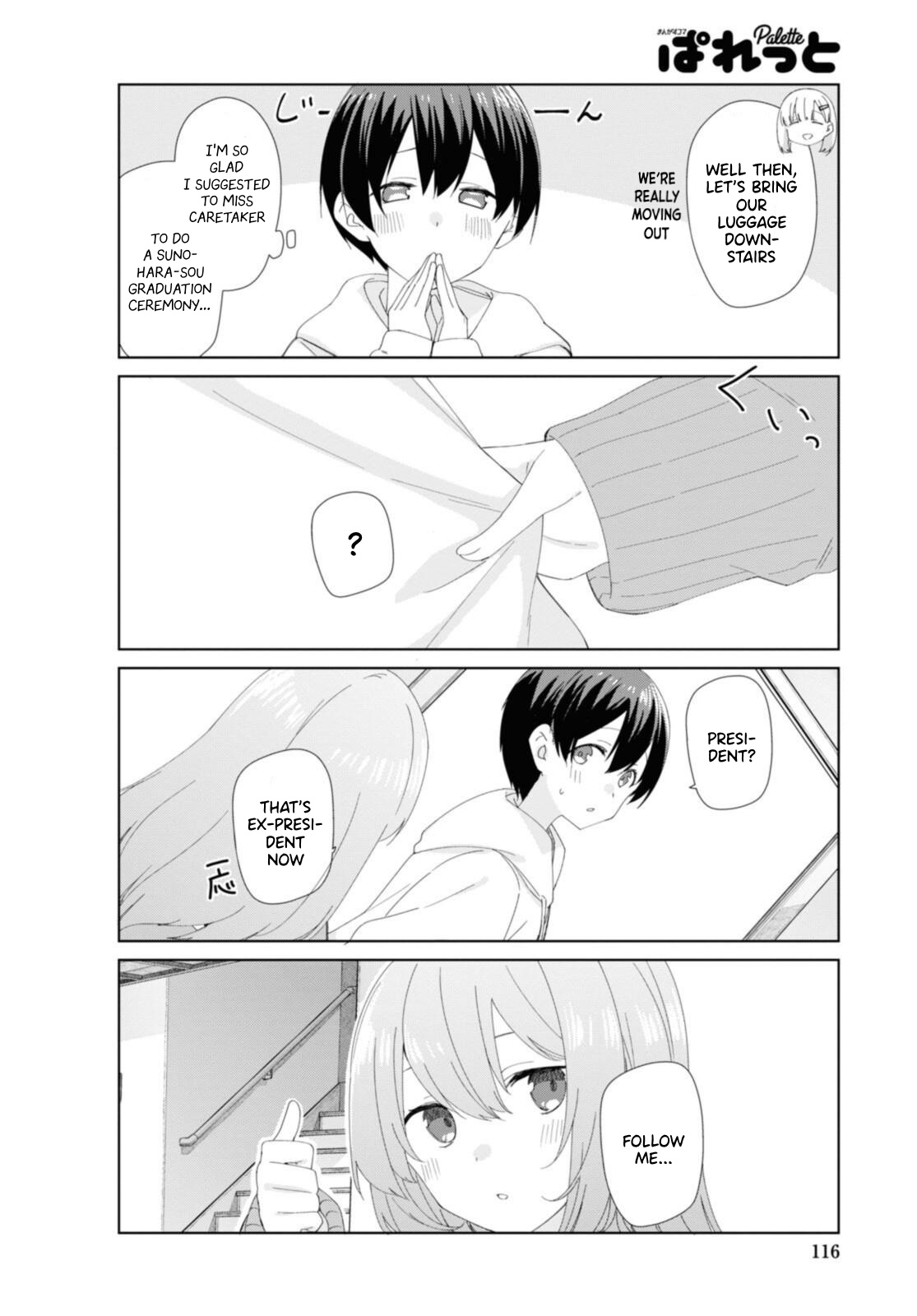 Sunoharasou no Kanrinin-san Chapter 84 page 5 - Chapter 84