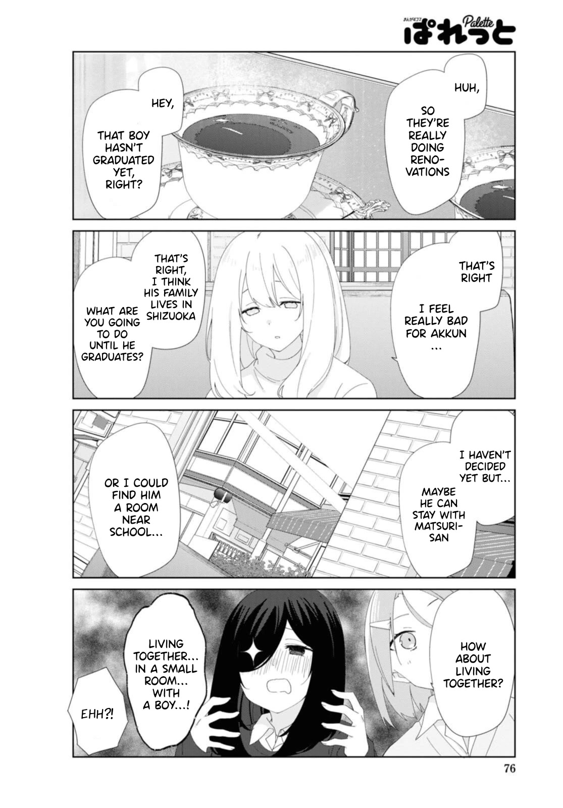 Sunoharasou no Kanrinin-san Chapter 87 page 5 - Chapter 87