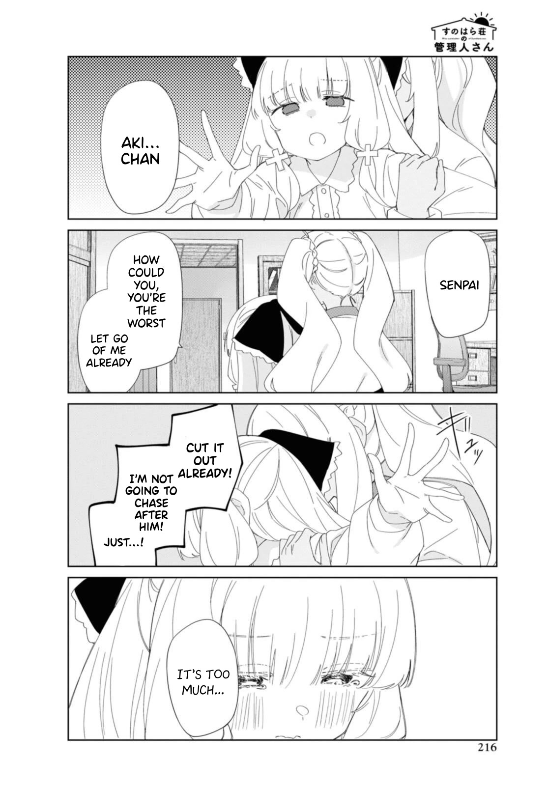 Sunoharasou no Kanrinin-san Chapter 88 page 11 - Chapter 88