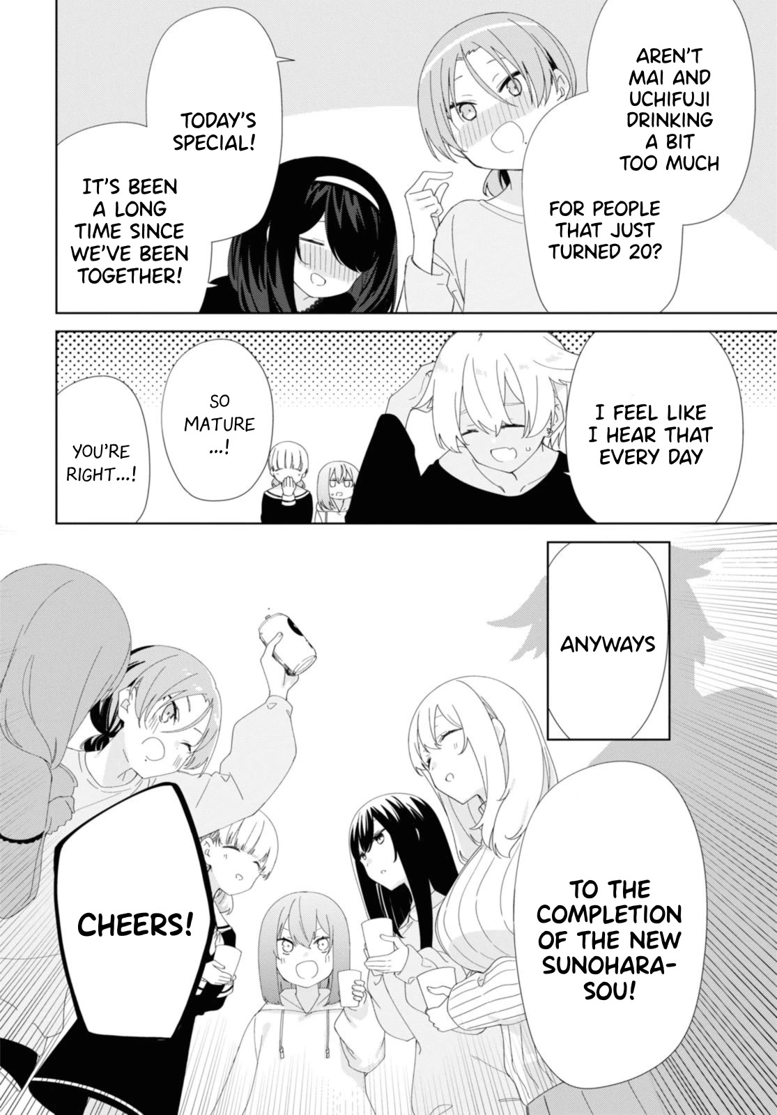 Sunoharasou no Kanrinin-san Chapter 90 page 14 - Chapter 90