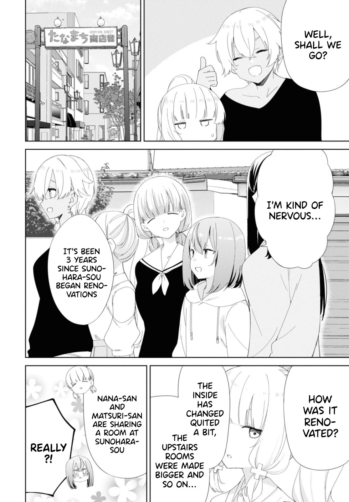 Sunoharasou no Kanrinin-san Chapter 90 page 6 - Chapter 90
