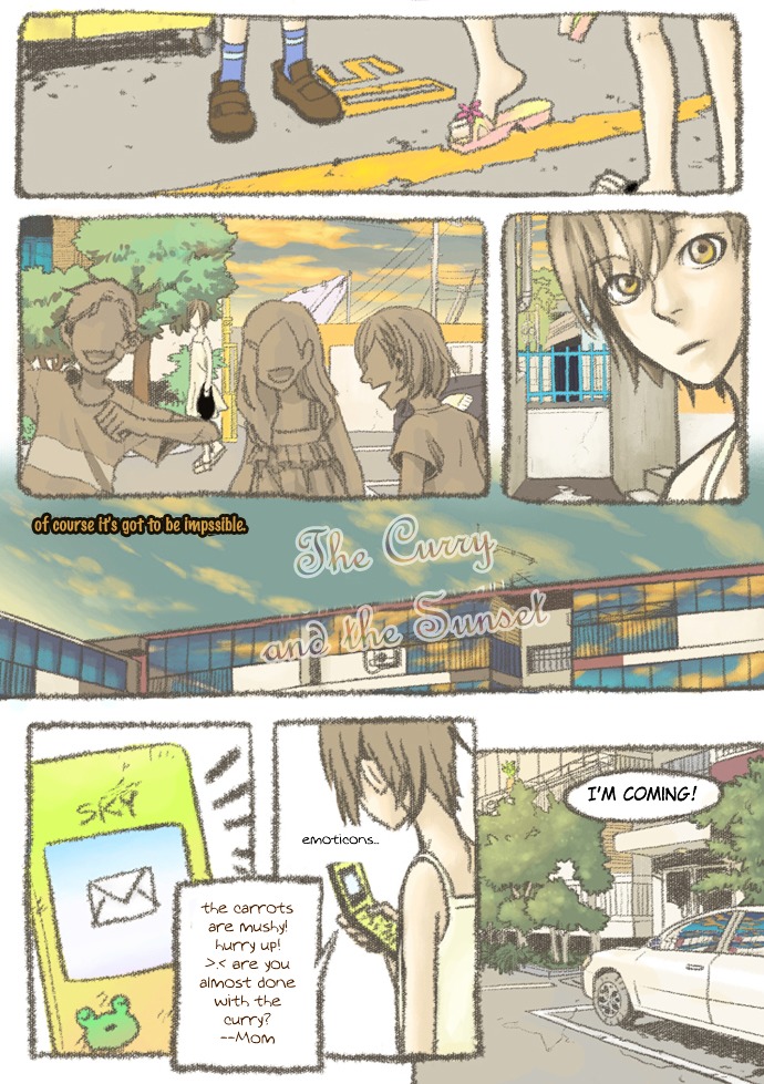 Sunset and Curry Chapter 0 page 3 - Chapter 0 : [Oneshot]