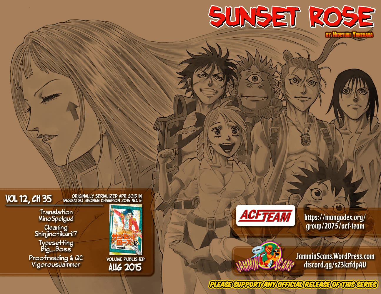 Sunset Rose Chapter 35 page 58 - Chapter 35: Wave 35: Fear