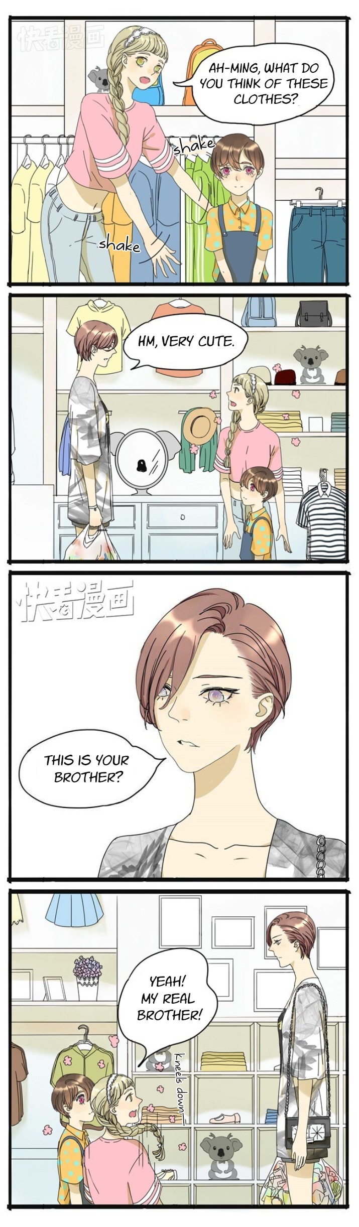 Sunshine & Bright Stars Chapter 10 page 2 - Chapter 10: A little brother with a different last name?!