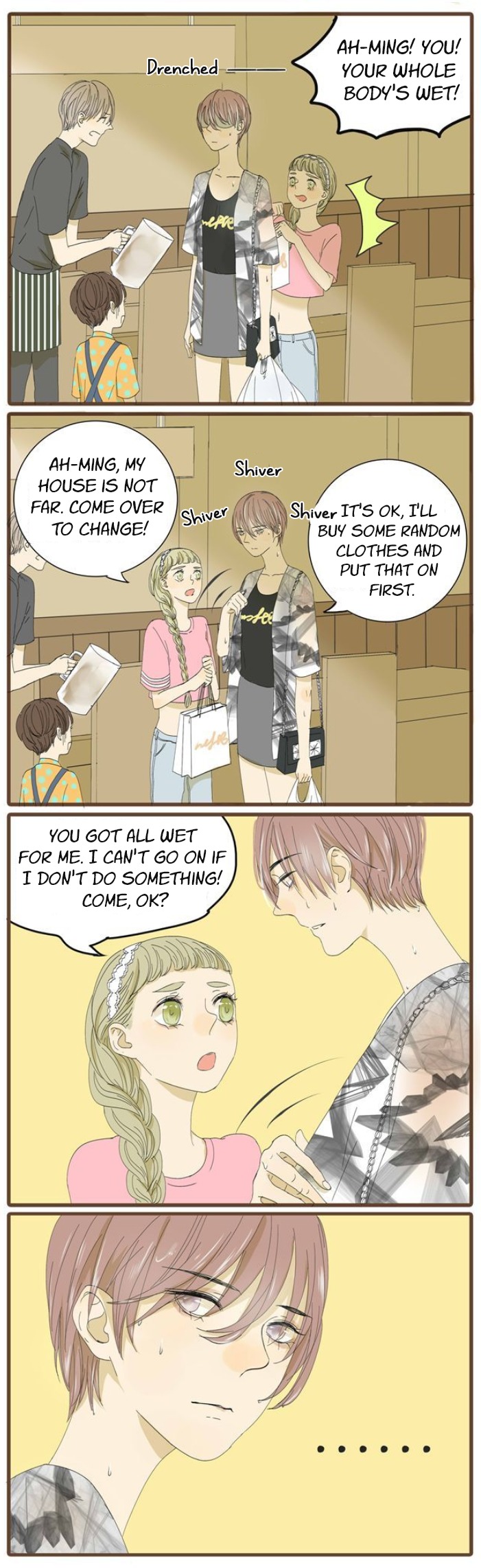 Sunshine & Bright Stars Chapter 13 page 3 - Chapter 13: Wear my clothes