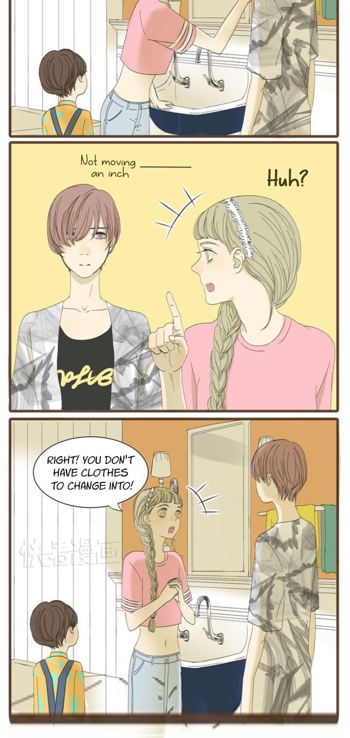 Sunshine & Bright Stars Chapter 13 page 5 - Chapter 13: Wear my clothes