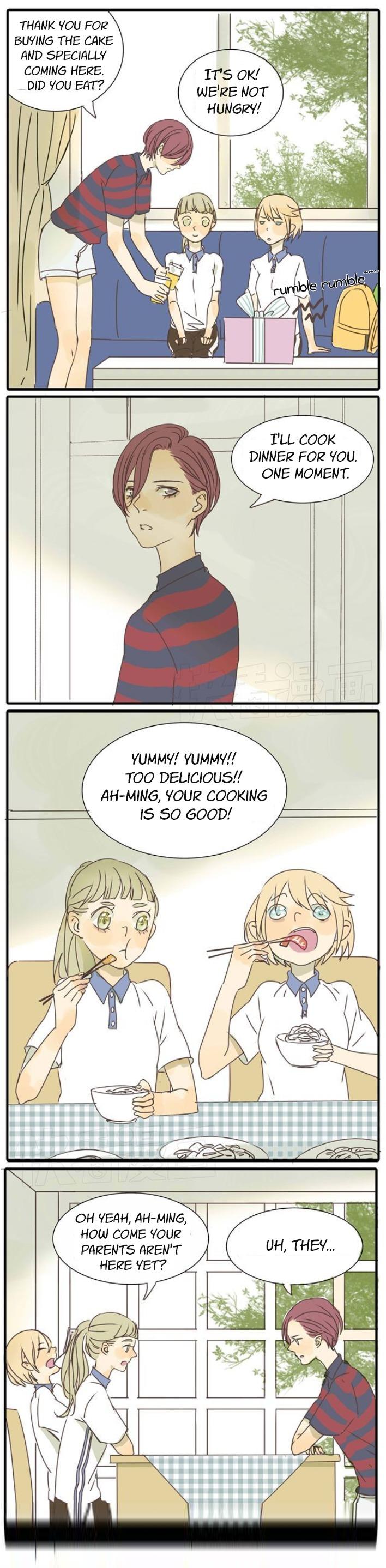 Sunshine & Bright Stars Chapter 17 page 2 - Chapter 17: I found out about Ah-Ming's family.
