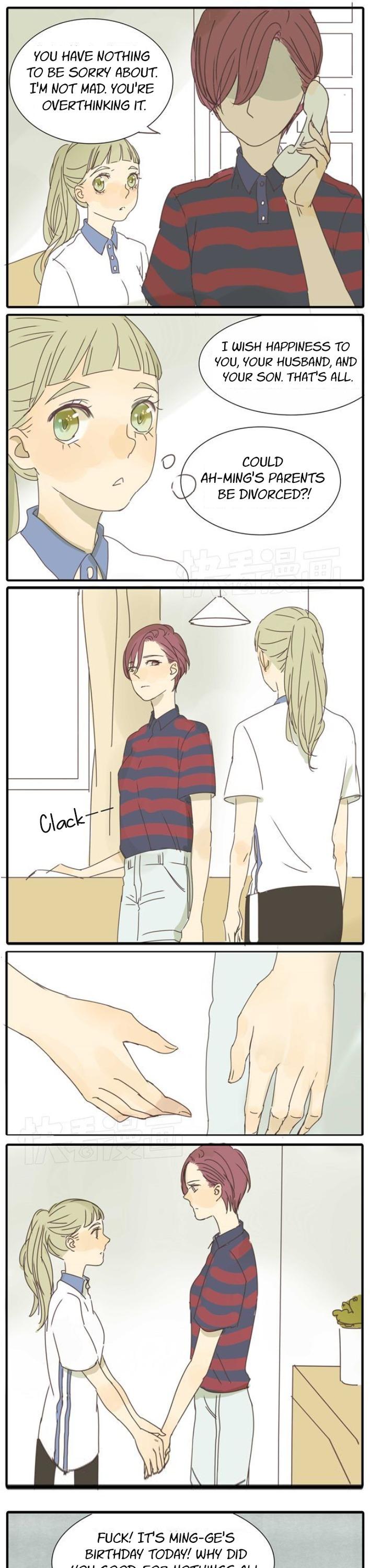 Sunshine & Bright Stars Chapter 17 page 4 - Chapter 17: I found out about Ah-Ming's family.