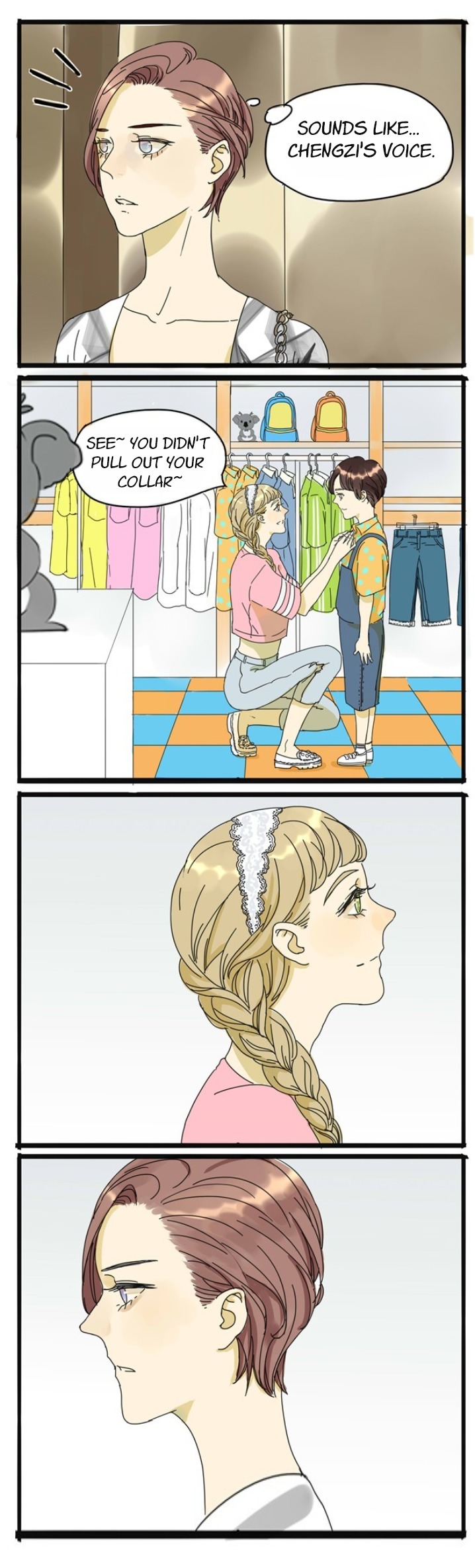 Sunshine & Bright Stars Chapter 9 page 4 - Chapter 9: Isn't she just someone on your phone?