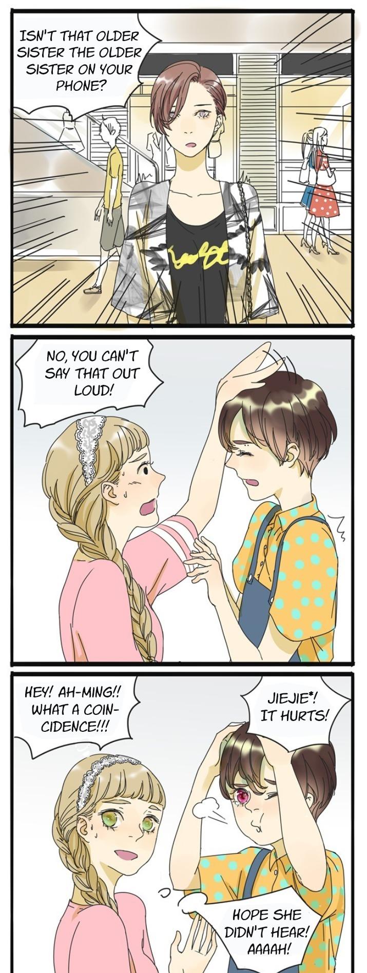 Sunshine & Bright Stars Chapter 9 page 6 - Chapter 9: Isn't she just someone on your phone?