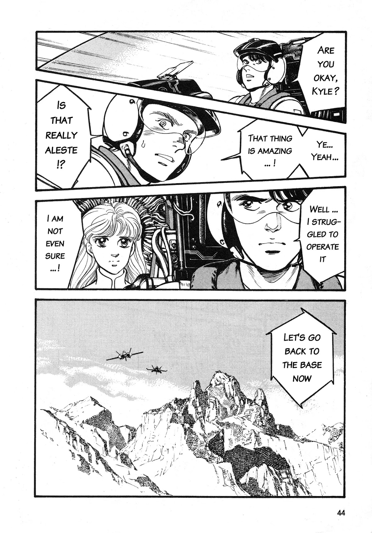Super Aleste Chapter 2 page 9 - Chapter 2: Super Aleste is born