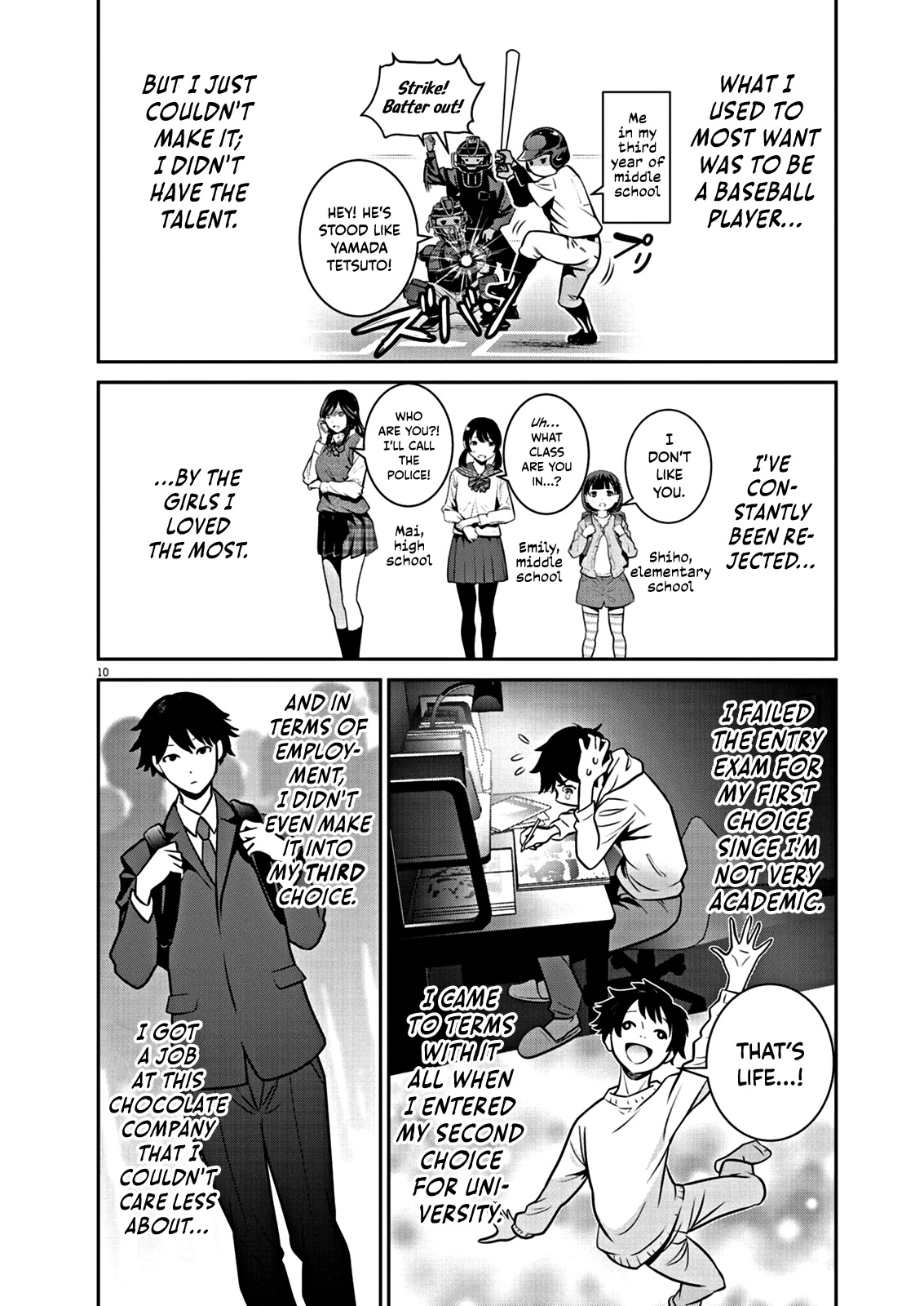 Super Ball Girls Chapter 1 page 12 - Chapter 1: Bouncy Ball