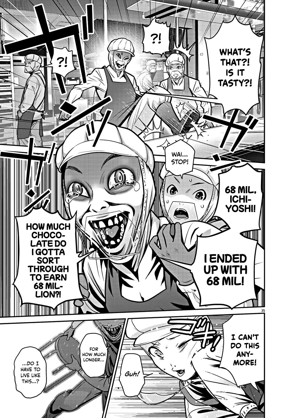 Super Ball Girls Chapter 1 page 37 - Chapter 1: Bouncy Ball