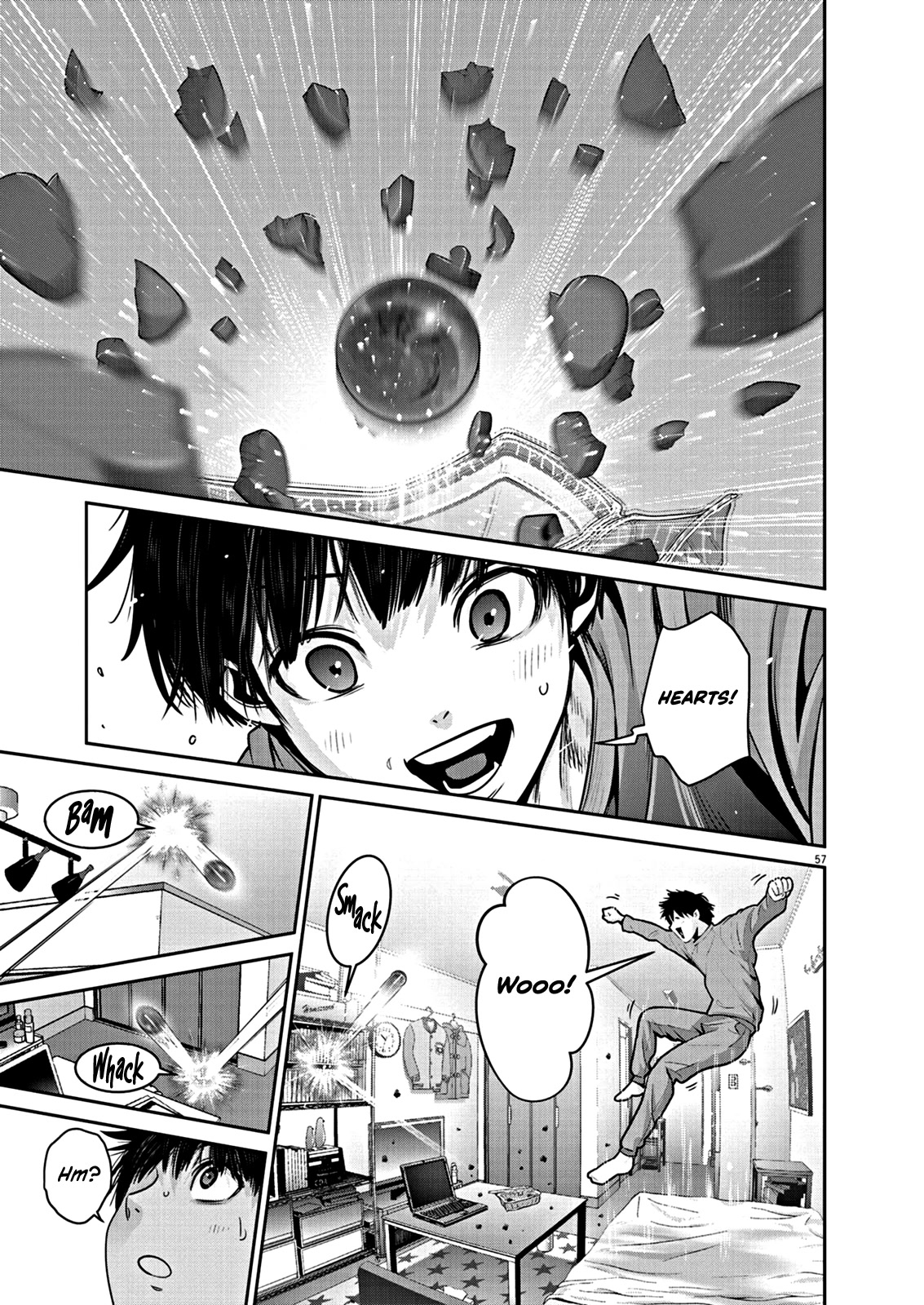 Super Ball Girls Chapter 1 page 57 - Chapter 1: Bouncy Ball