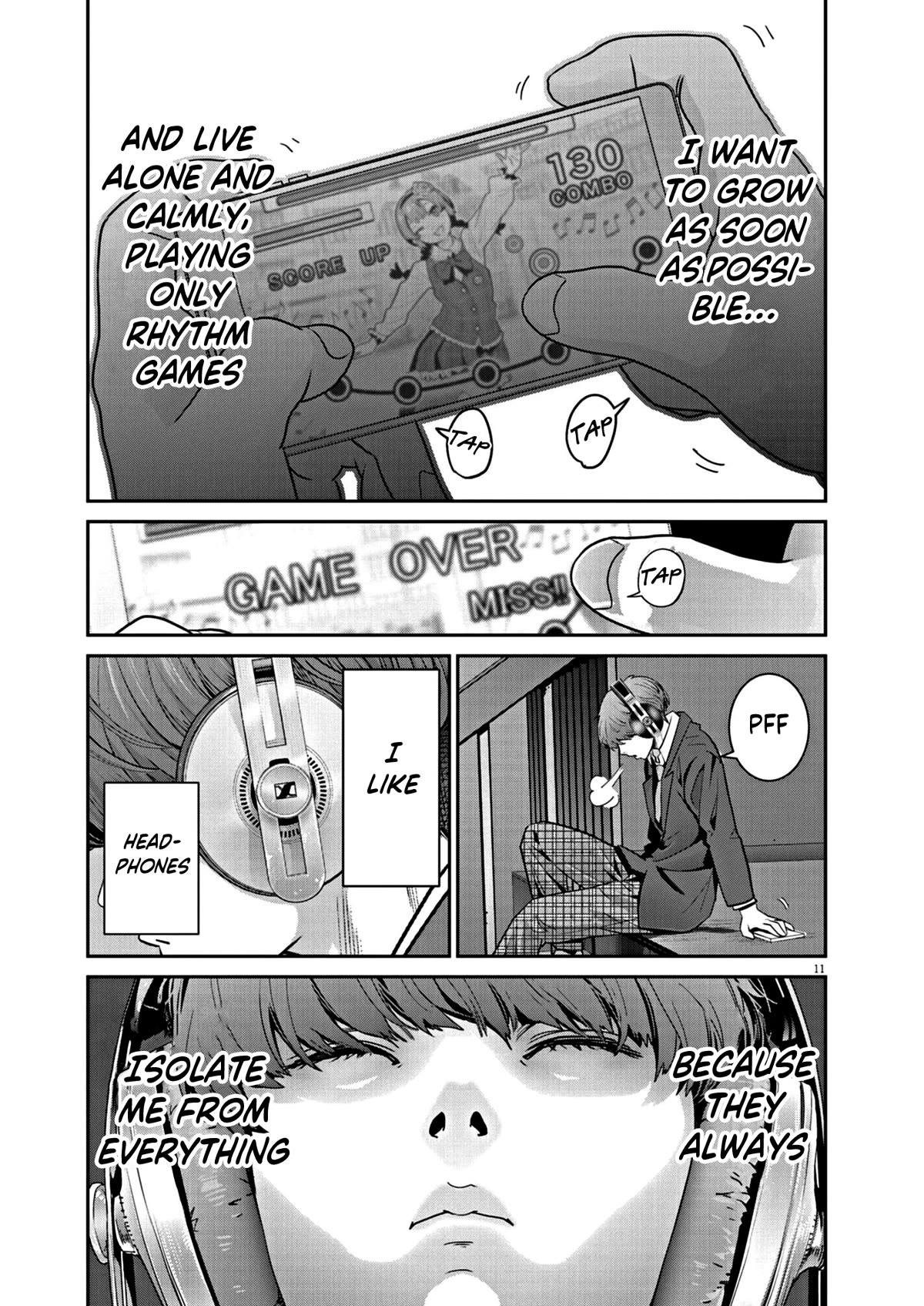 Super Ball Girls Chapter 11 page 11 - Chapter 11: Girl Meets Boy