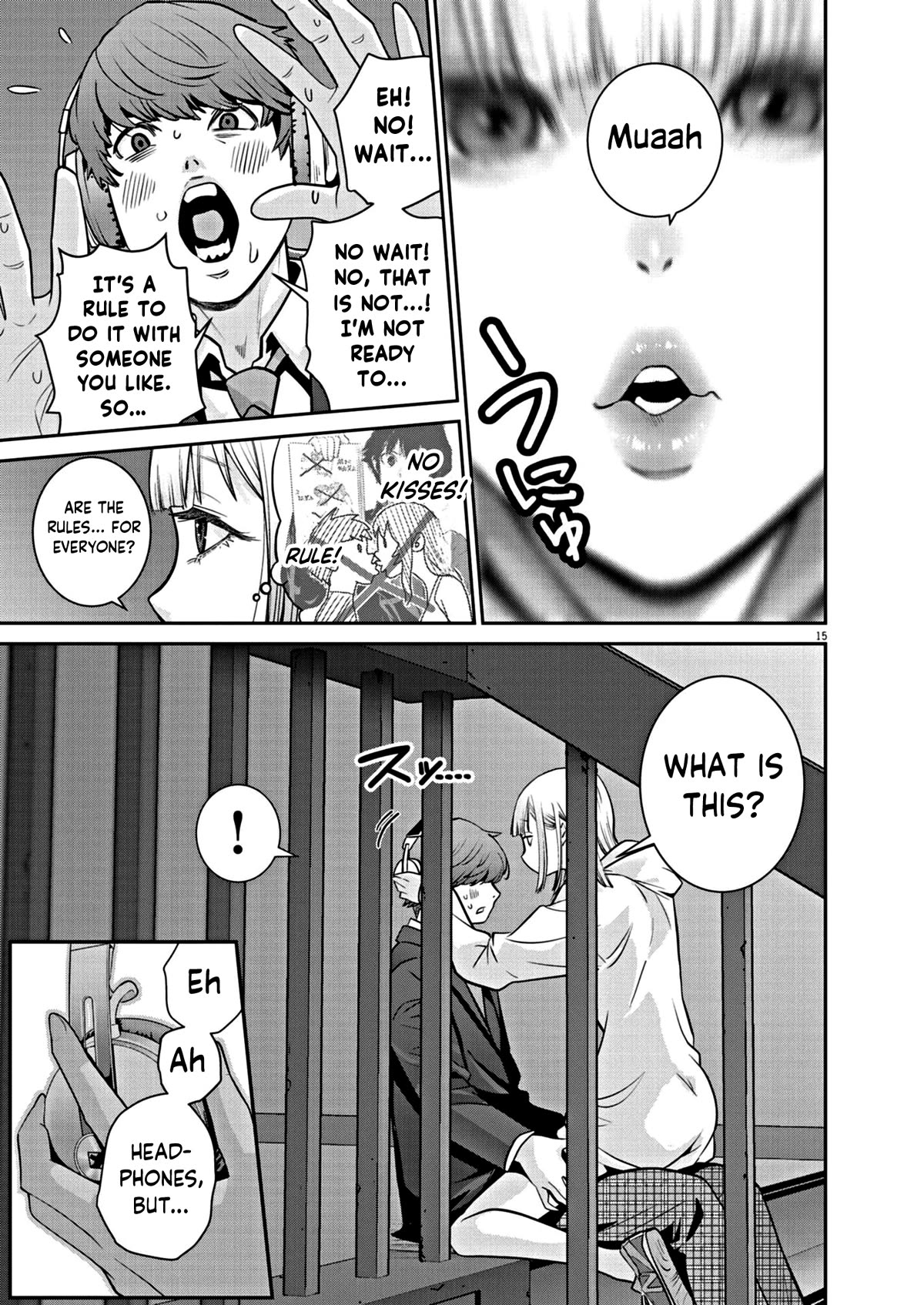 Super Ball Girls Chapter 11 page 14 - Chapter 11: Girl Meets Boy
