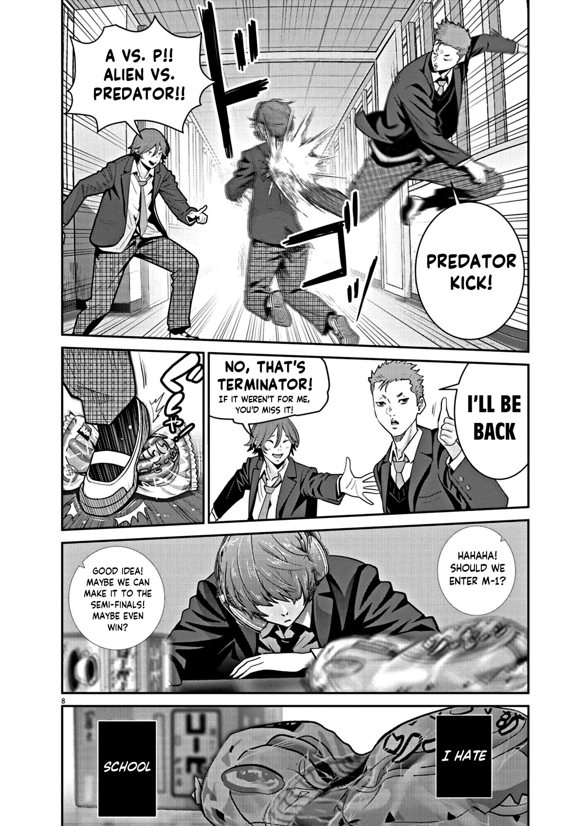 Super Ball Girls Chapter 11 page 8 - Chapter 11: Girl Meets Boy