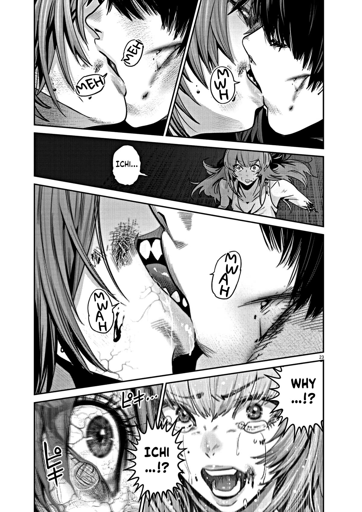 Super Ball Girls Chapter 15 page 22 - Chapter 15: BATTLE!!