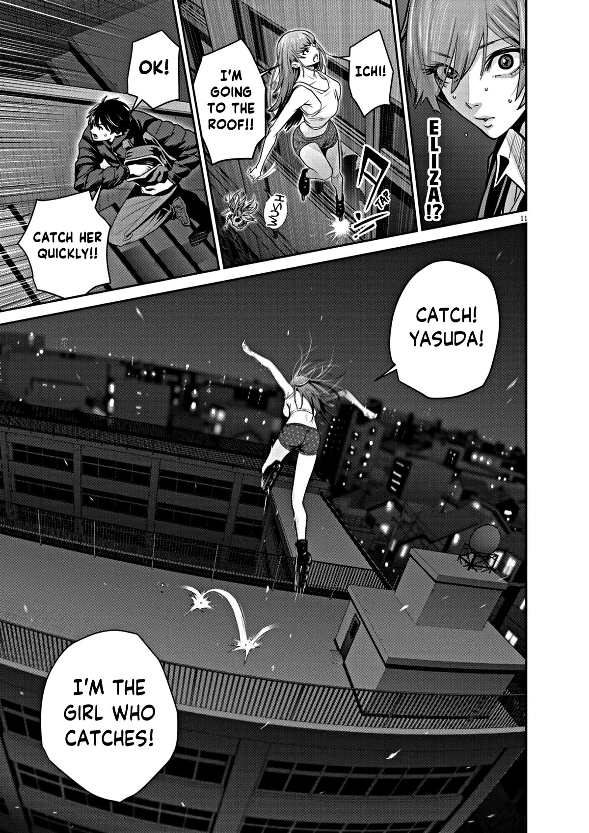 Super Ball Girls Chapter 16 page 11 - Chapter 16: I'm sorry