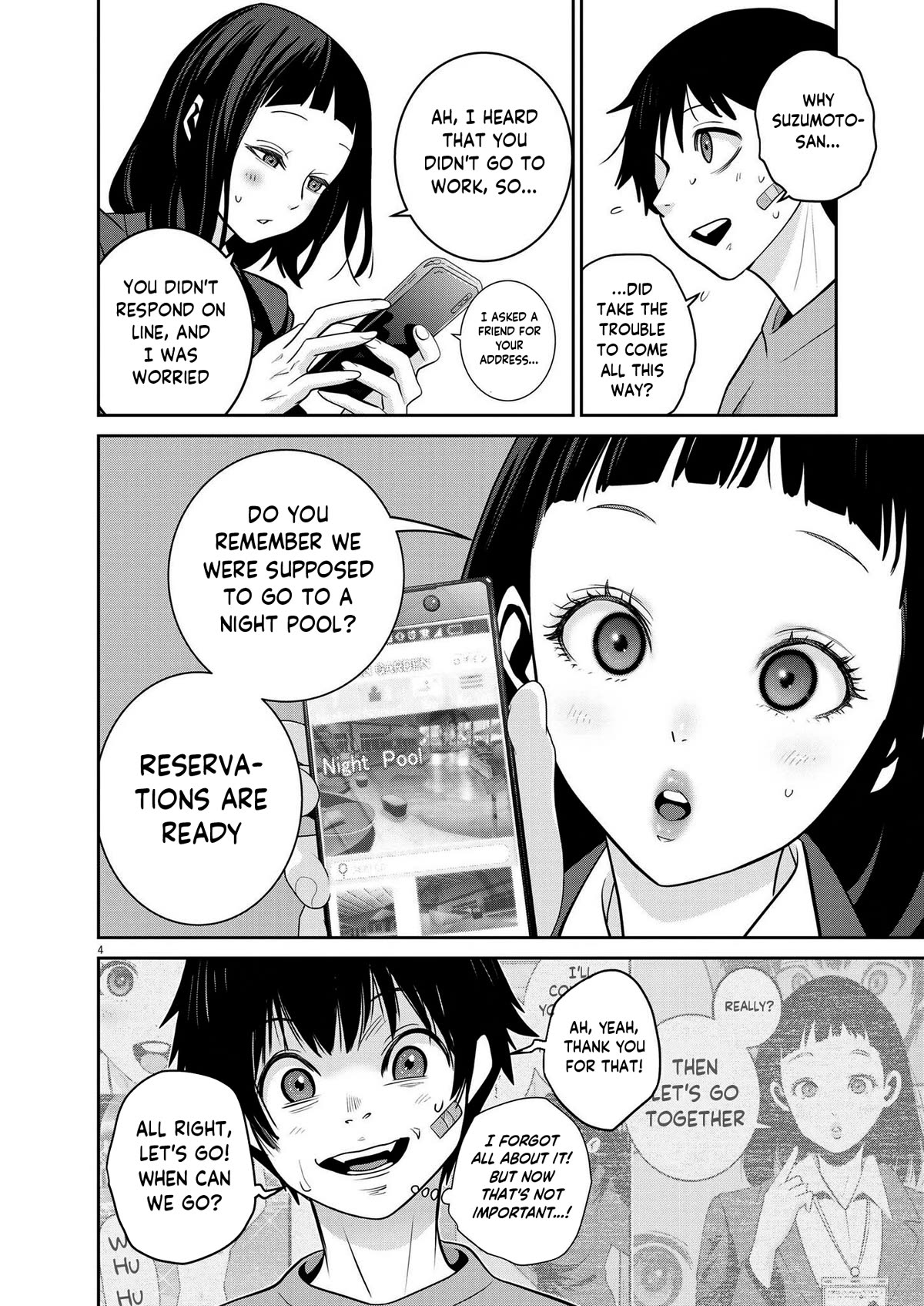 Super Ball Girls Chapter 19 page 4 - Chapter 19: Mn-pah!