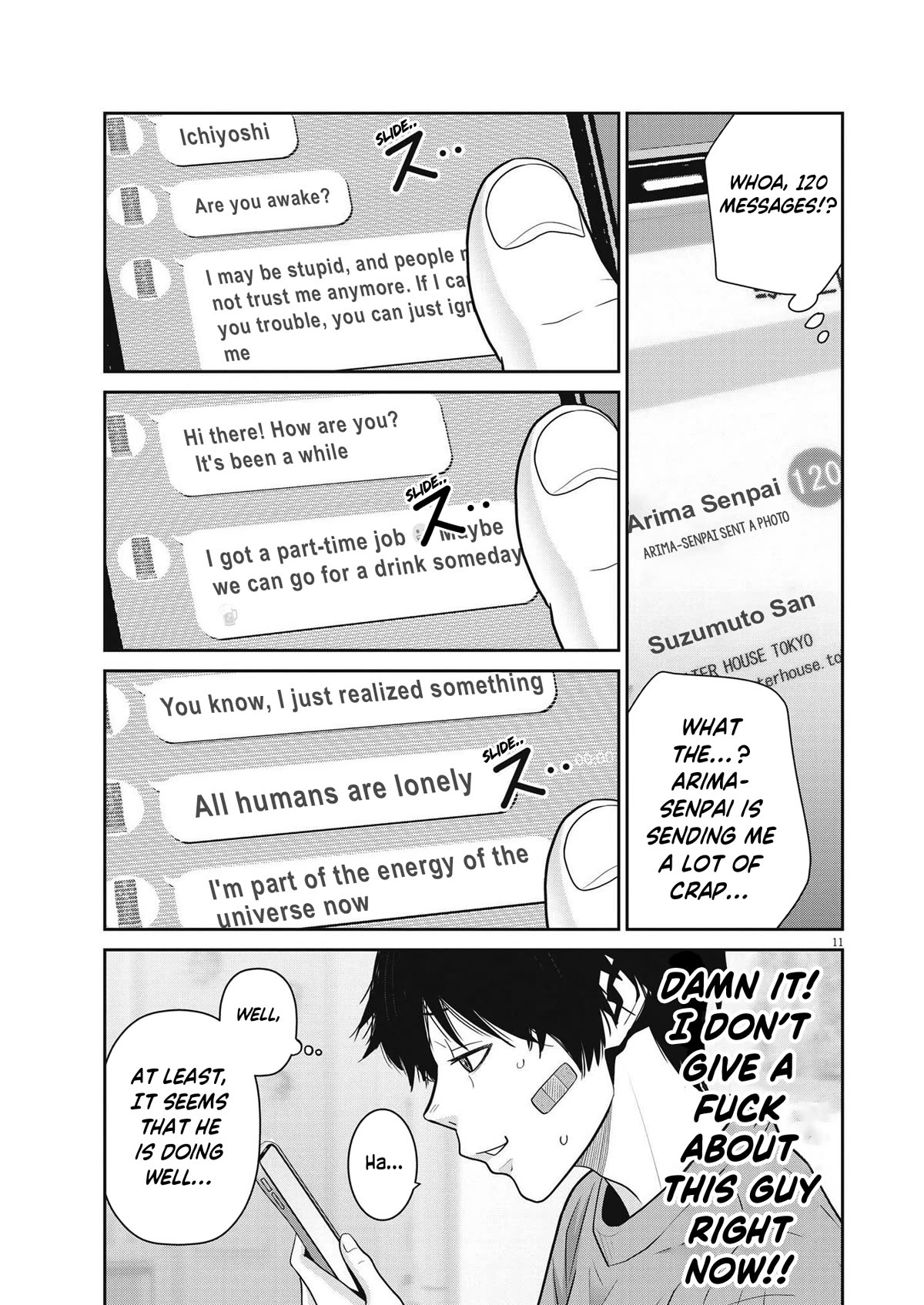 Super Ball Girls Chapter 20 page 11 - Chapter 20: Instinct
