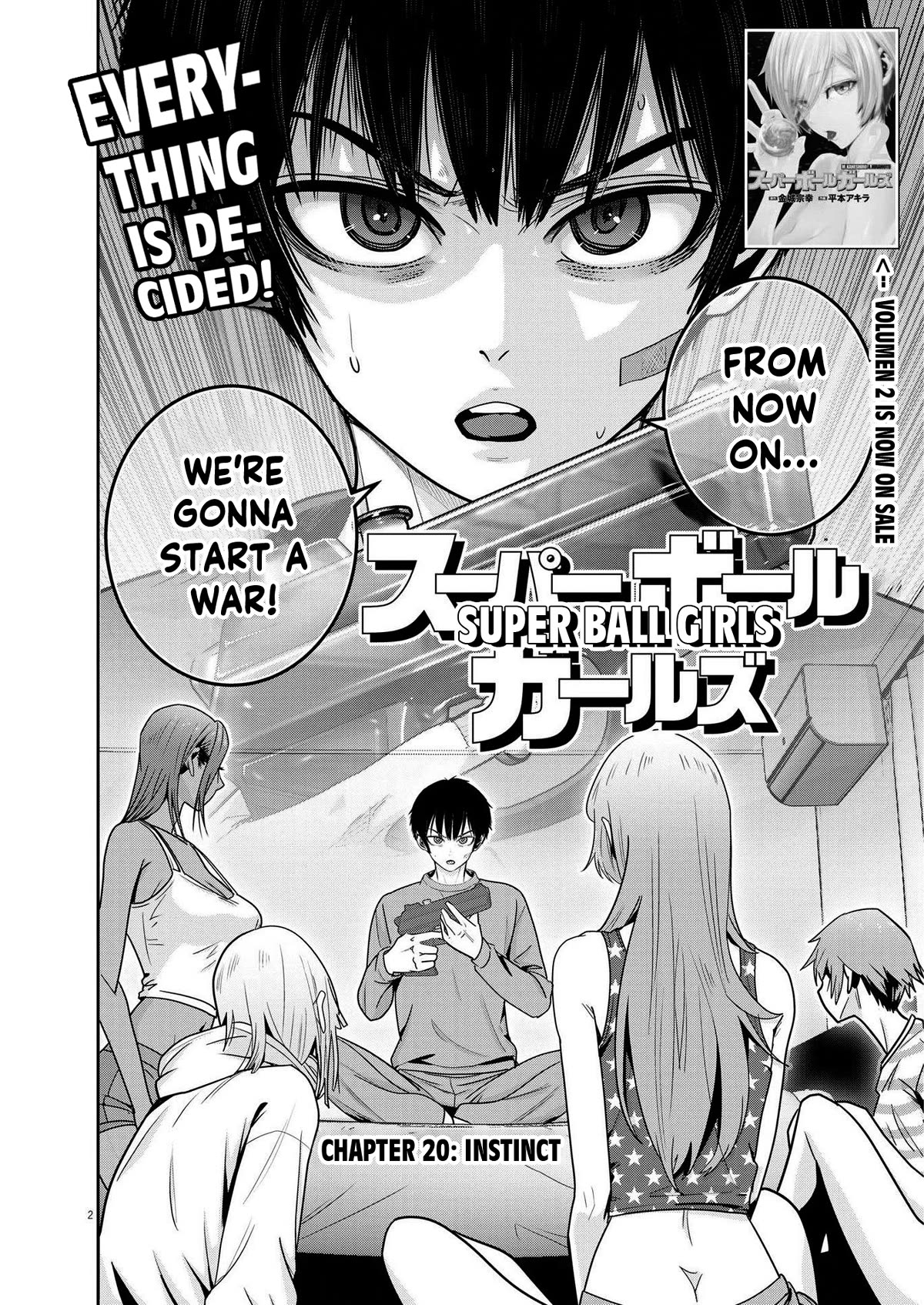 Super Ball Girls Chapter 20 page 2 - Chapter 20: Instinct