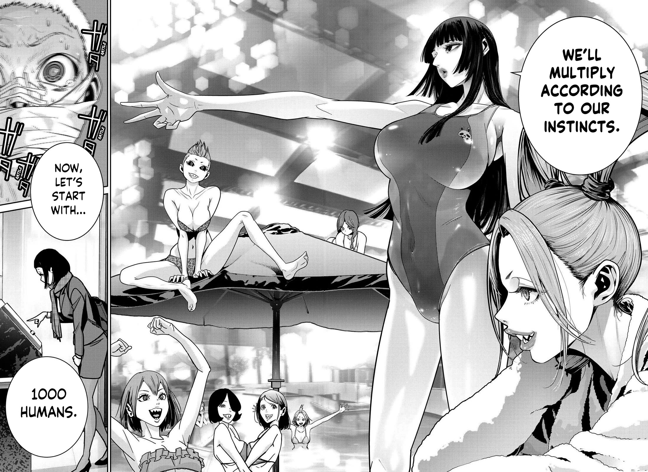 Super Ball Girls Chapter 20 page 22 - Chapter 20: Instinct