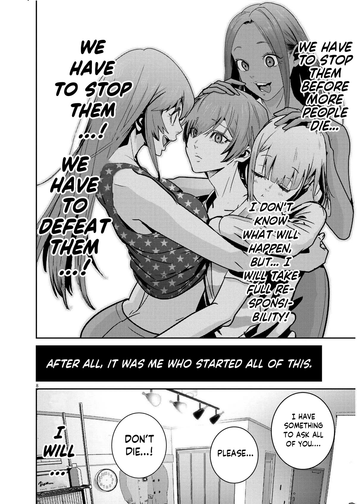 Super Ball Girls Chapter 20 page 8 - Chapter 20: Instinct