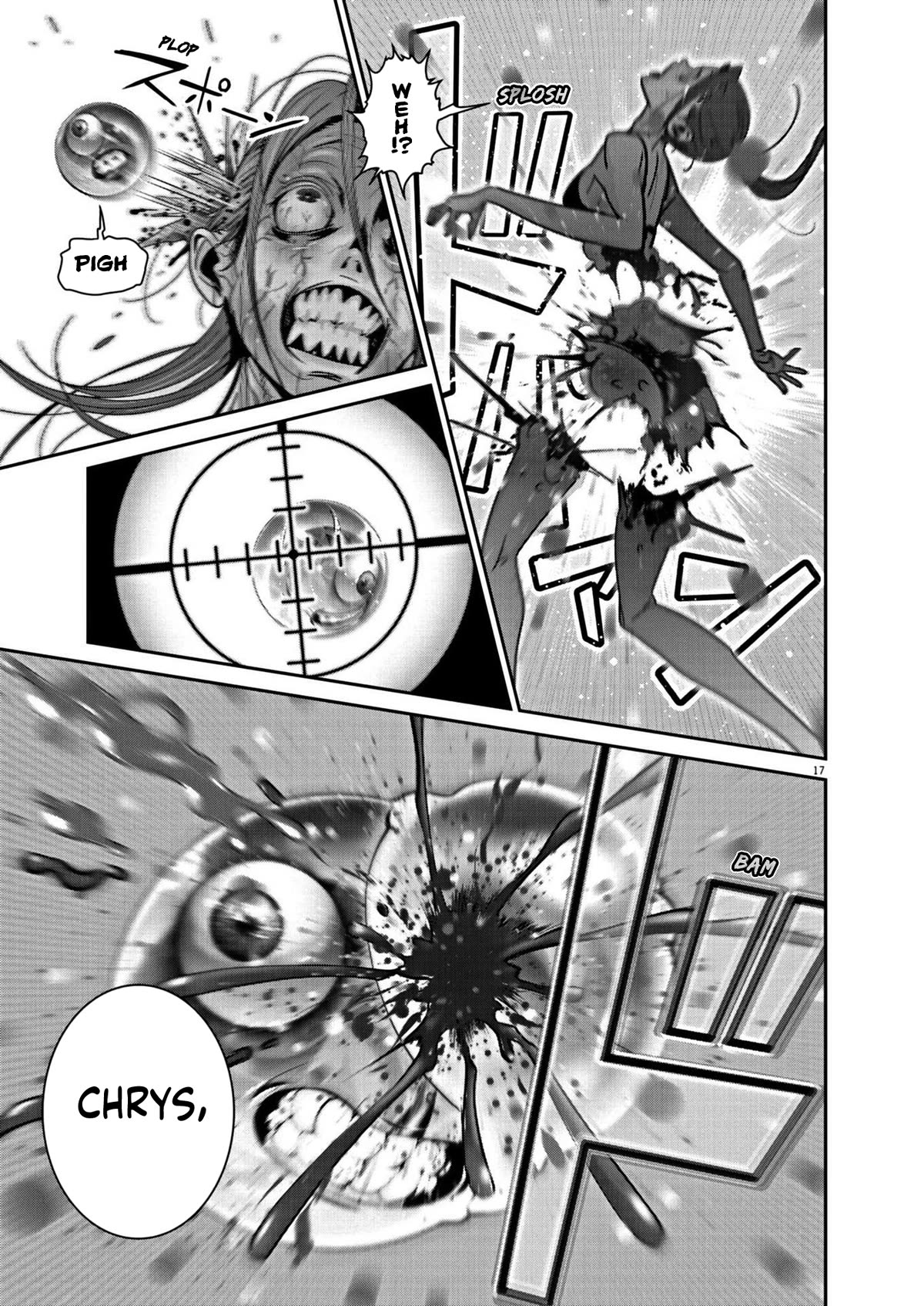 Super Ball Girls Chapter 21 page 16 - Chapter 21: Action