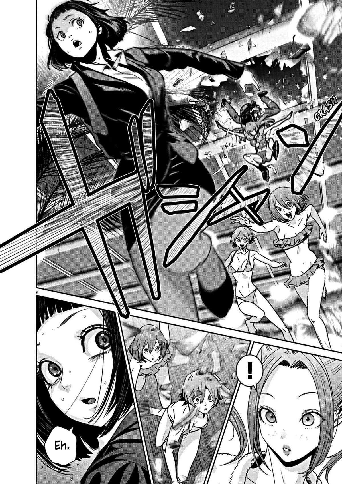 Super Ball Girls Chapter 21 page 6 - Chapter 21: Action
