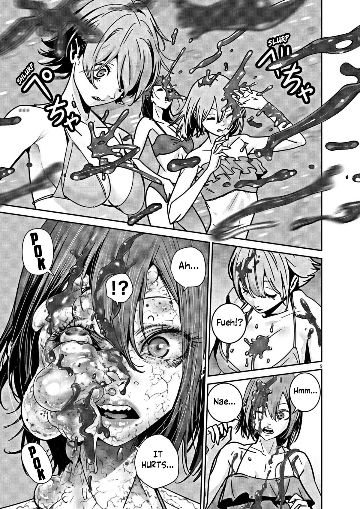 Super Ball Girls Chapter 21 page 9 - Chapter 21: Action