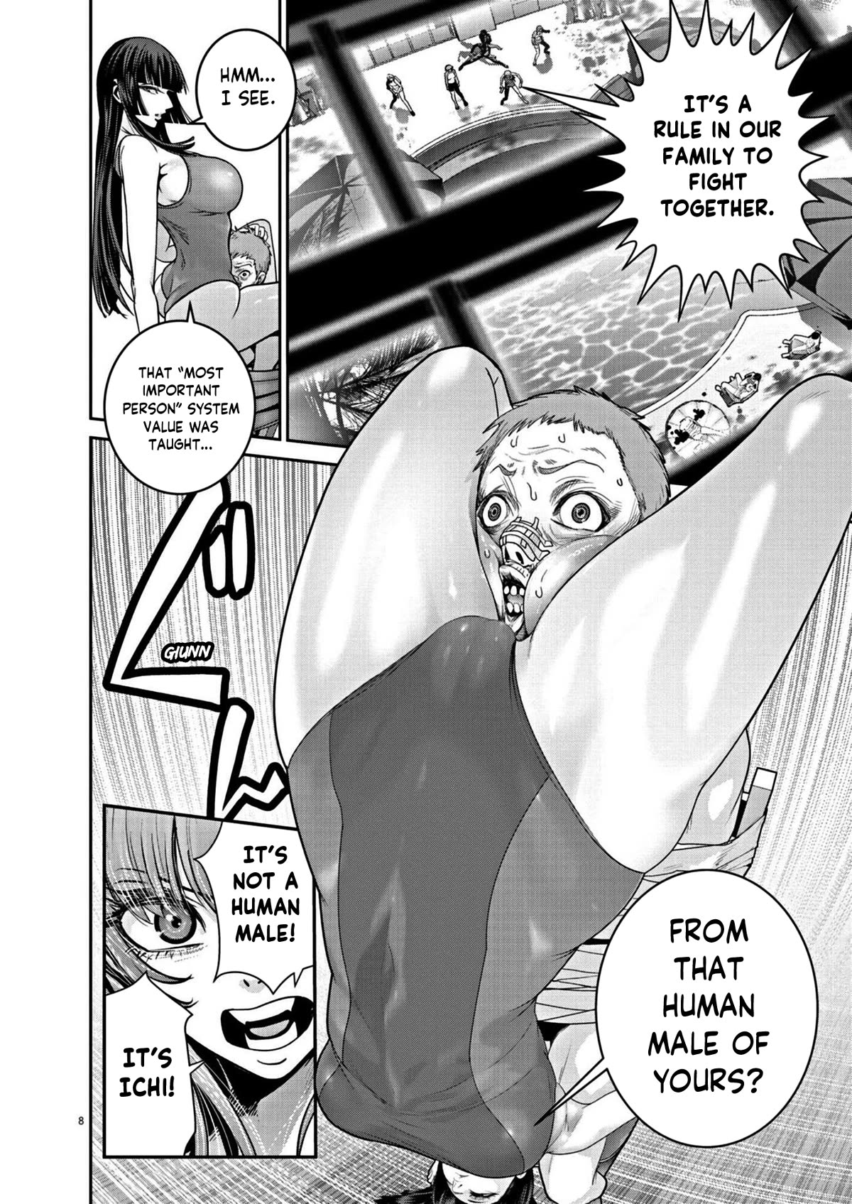 Super Ball Girls Chapter 22 page 7 - Chapter 22: Fiction