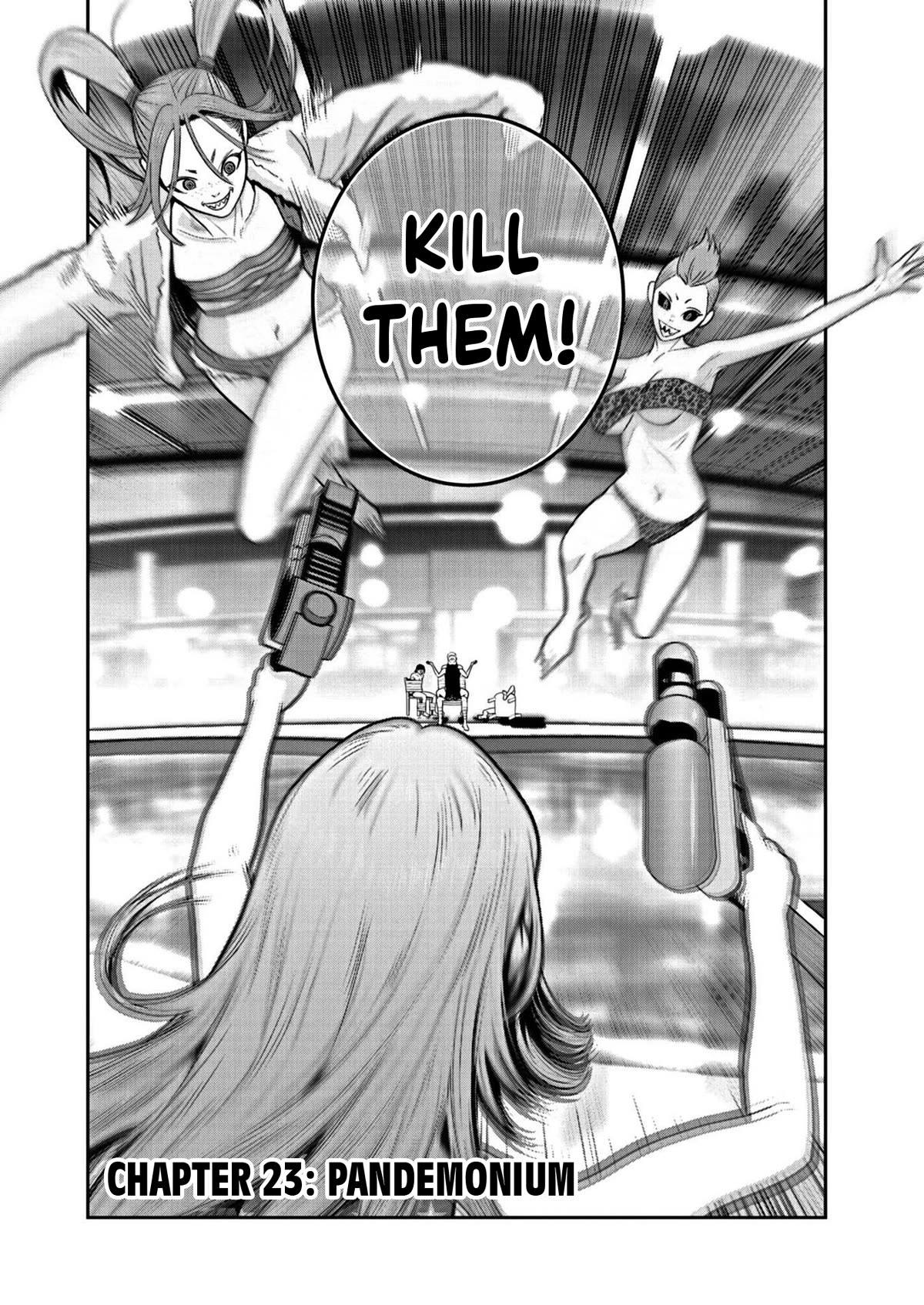 Super Ball Girls Chapter 23 page 1 - Chapter 23: Pandemonium