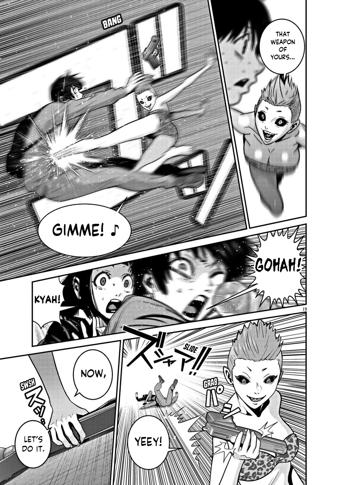 Super Ball Girls Chapter 23 page 19 - Chapter 23: Pandemonium