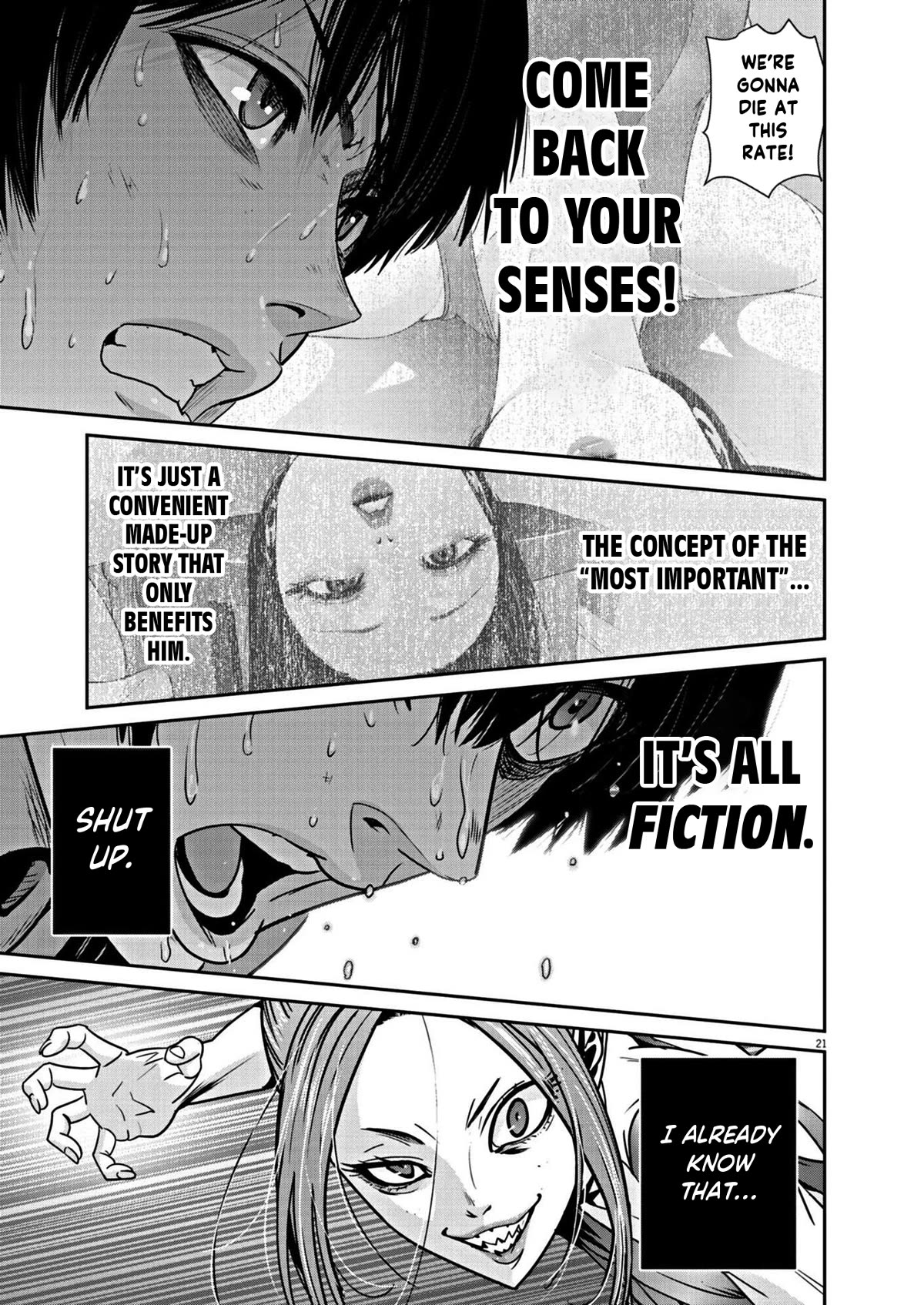 Super Ball Girls Chapter 23 page 21 - Chapter 23: Pandemonium