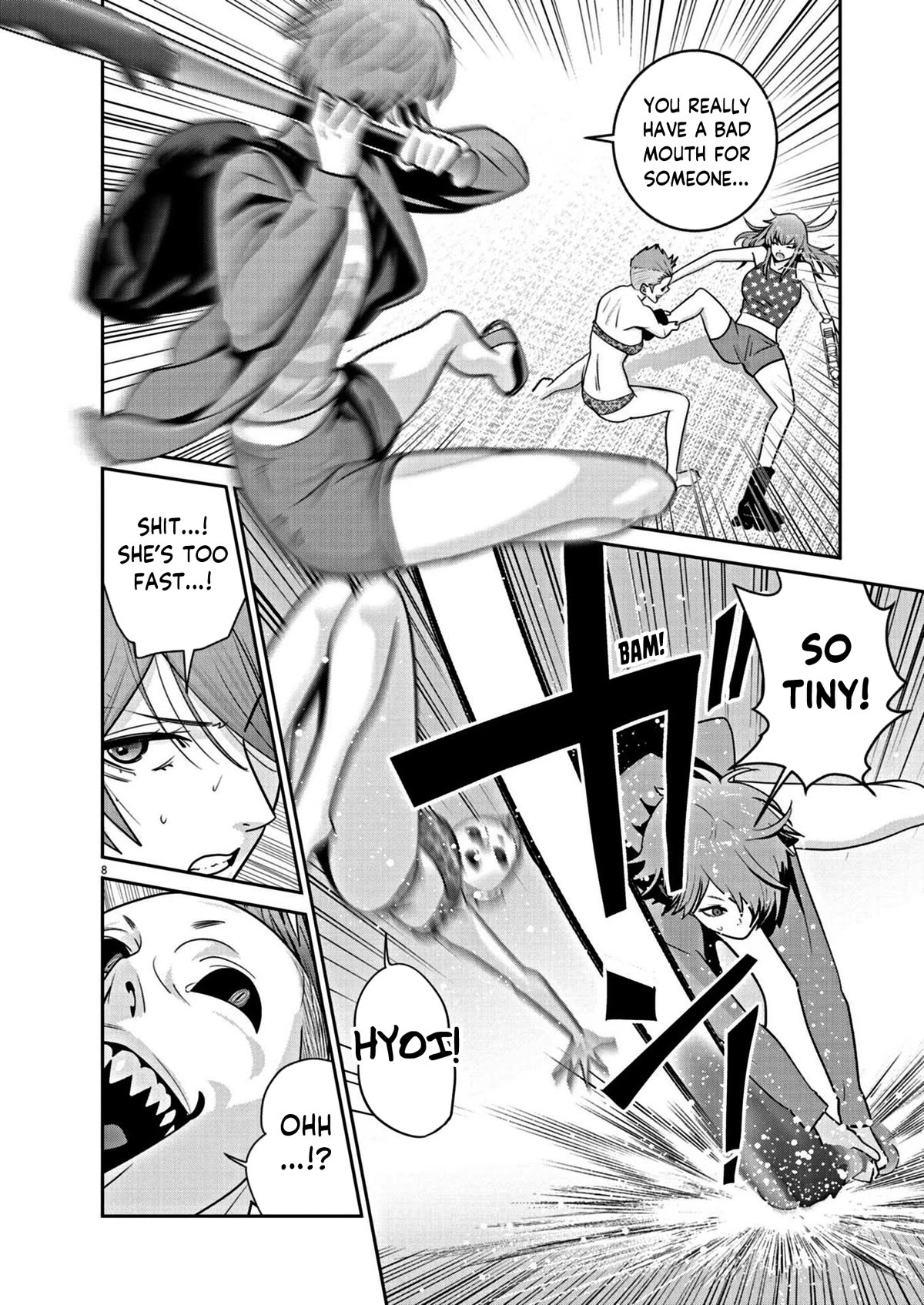 Super Ball Girls Chapter 23 page 8 - Chapter 23: Pandemonium