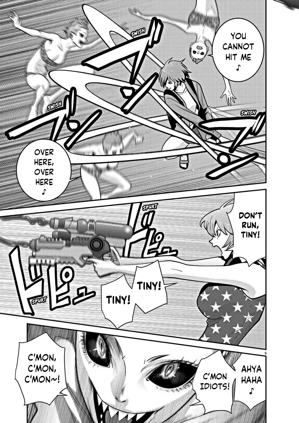 Super Ball Girls Chapter 23 page 9 - Chapter 23: Pandemonium