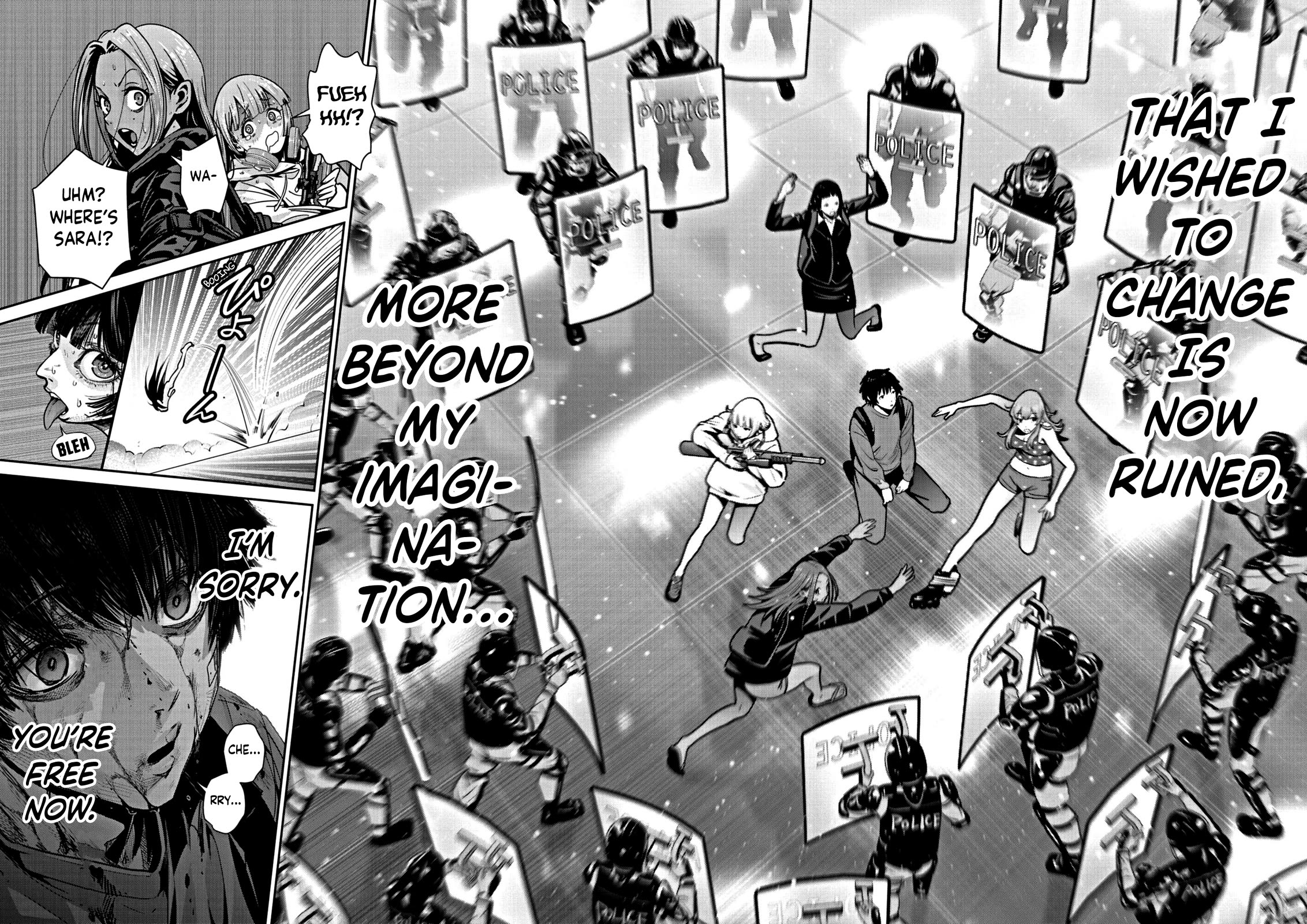 Super Ball Girls Chapter 25 page 22 - Chapter 25: I’m the worst