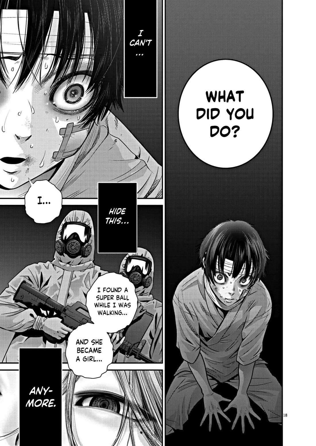 Super Ball Girls Chapter 26 page 17 - Chapter 26: Hero